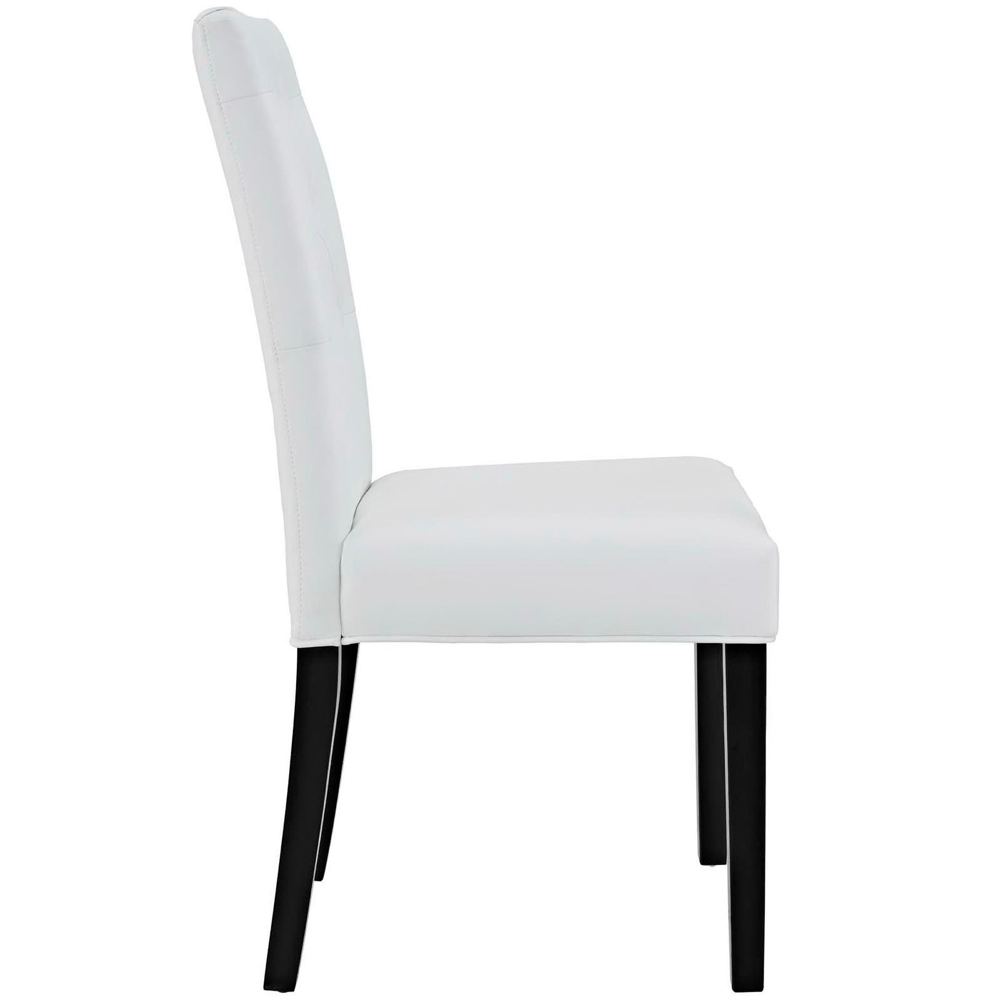 Confer Vinyl Dining Side Chair Set of 2 by Modway - Best Buy Furniture