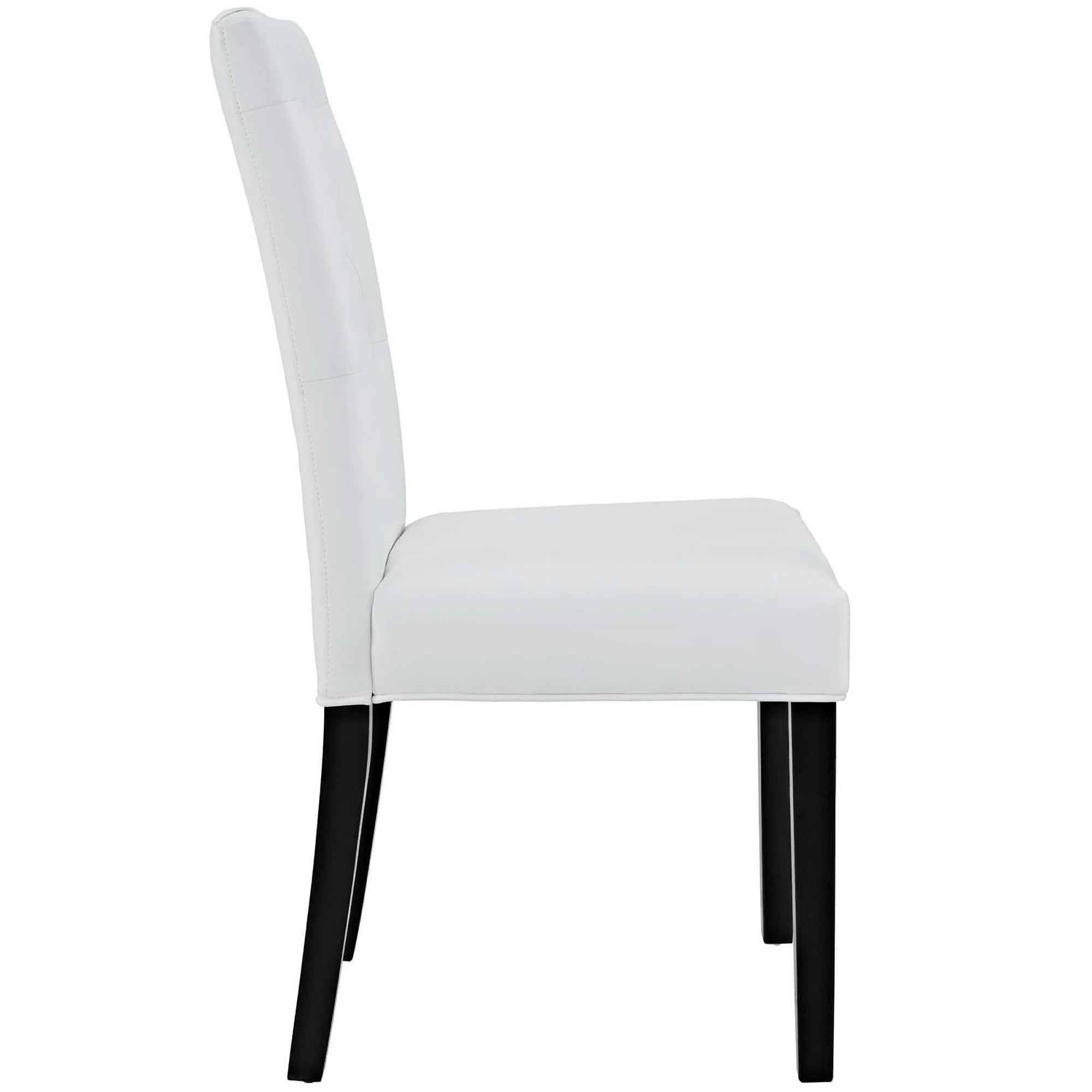 Confer Vinyl Dining Side Chair Set of 4 by Modway - Best Buy Furniture