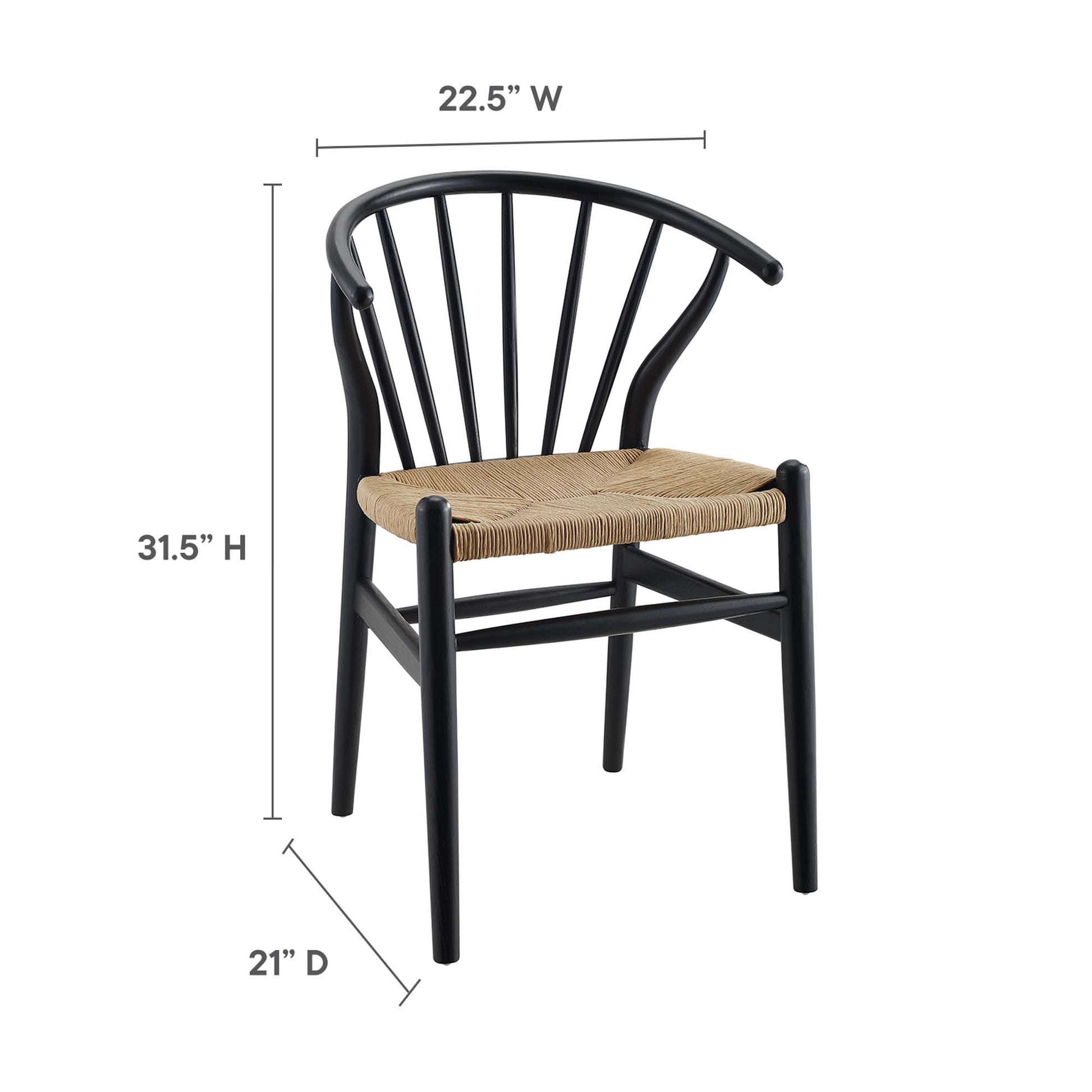 Flourish Spindle Wood Dining Side Chair by Modway - Best Buy Furniture