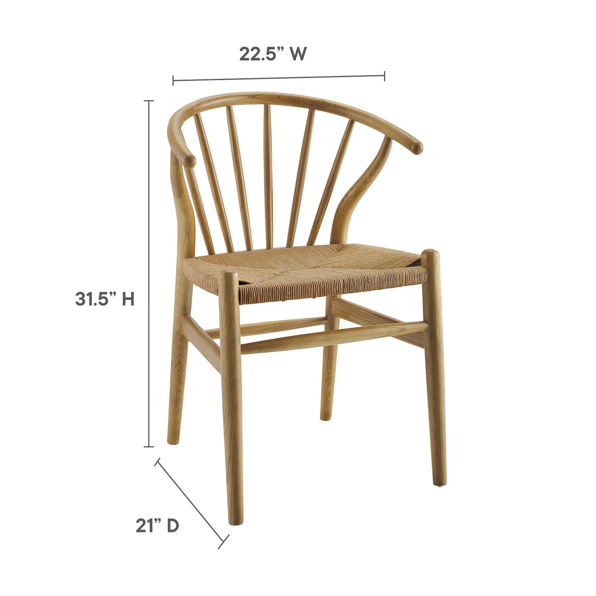 Flourish Spindle Wood Dining Side Chair by Modway - Best Buy Furniture