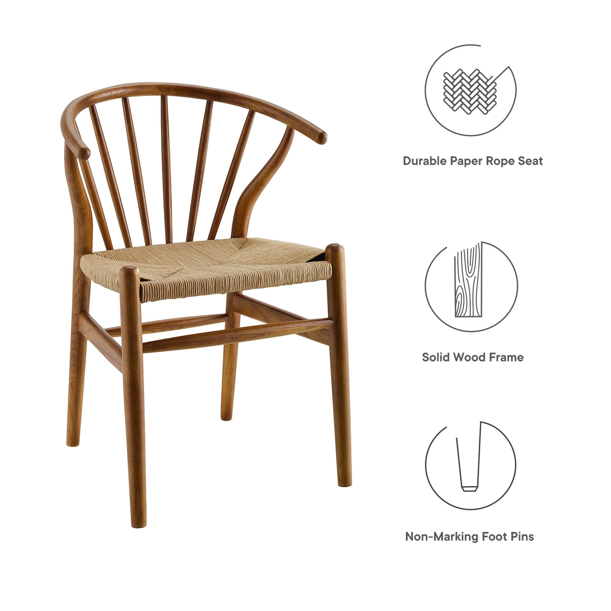 Flourish Spindle Wood Dining Side Chair by Modway - Best Buy Furniture