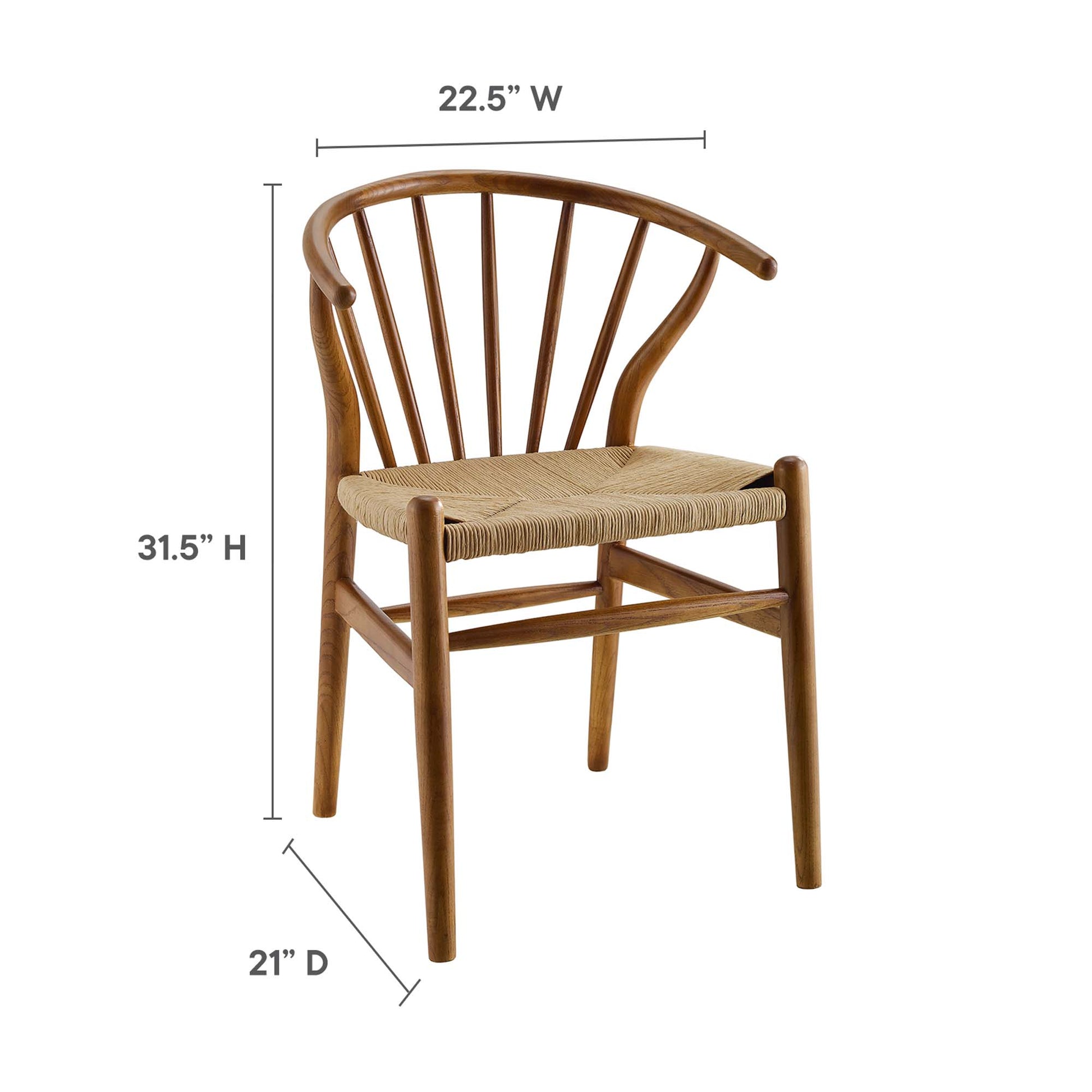 Flourish Spindle Wood Dining Side Chair by Modway - Best Buy Furniture
