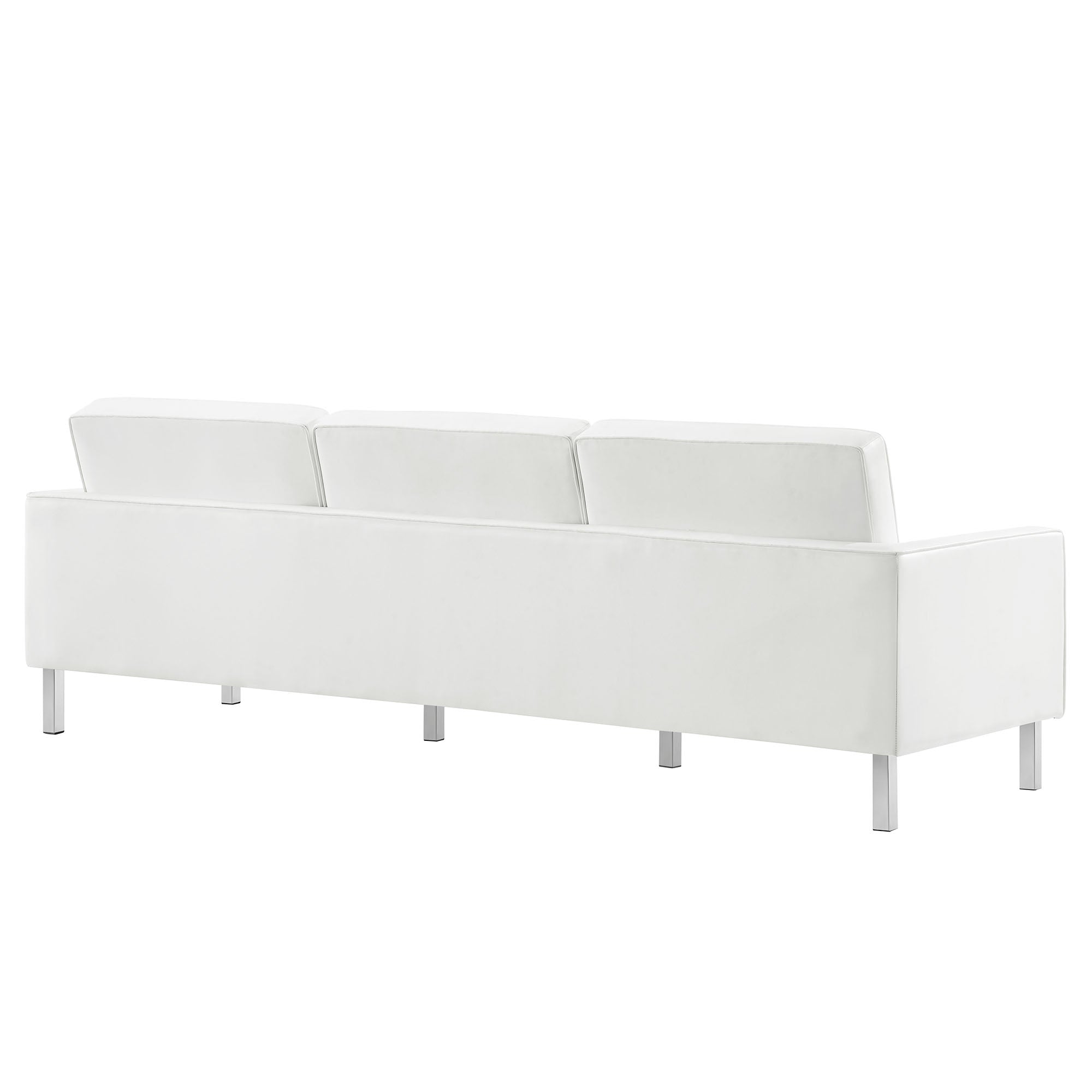 Loft Tufted Vegan Leather Sofa by Modway - Best Buy Furniture