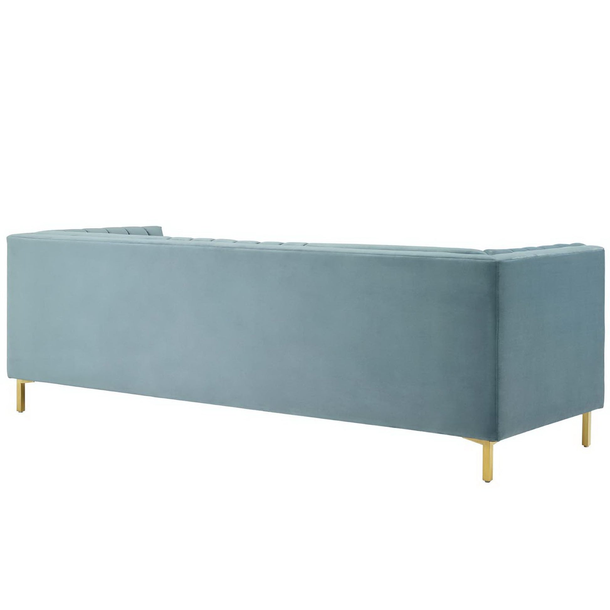 Ingenuity Channel Tufted Performance Velvet Sofa by Modway - Best Buy Furniture