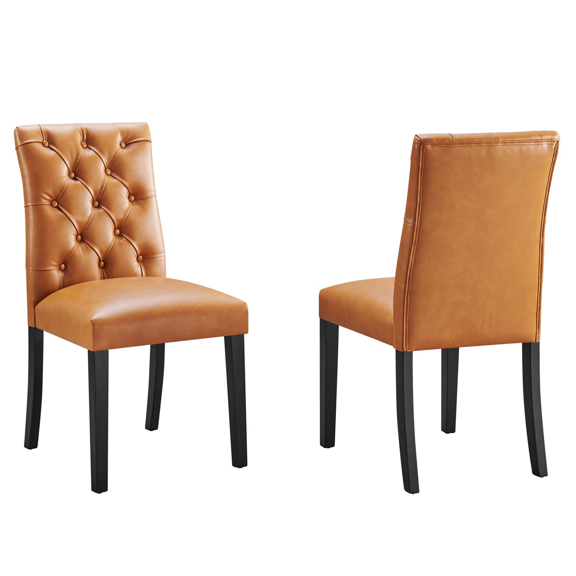 Duchess Vinyl Dining Chair Set of 2 by Modway - Best Buy Furniture