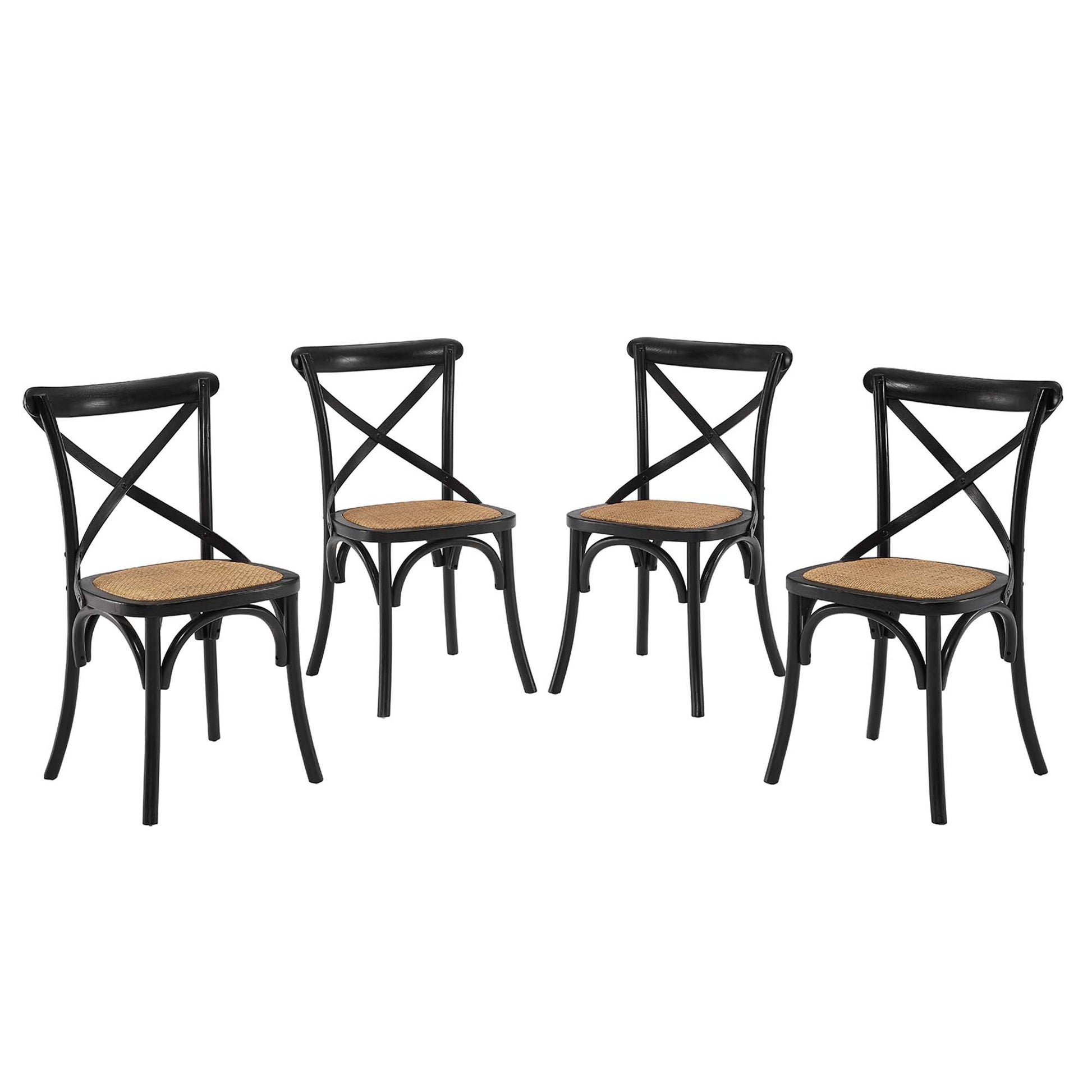 Gear Dining Side Chair Set of 4 by Modway - Best Buy Furniture