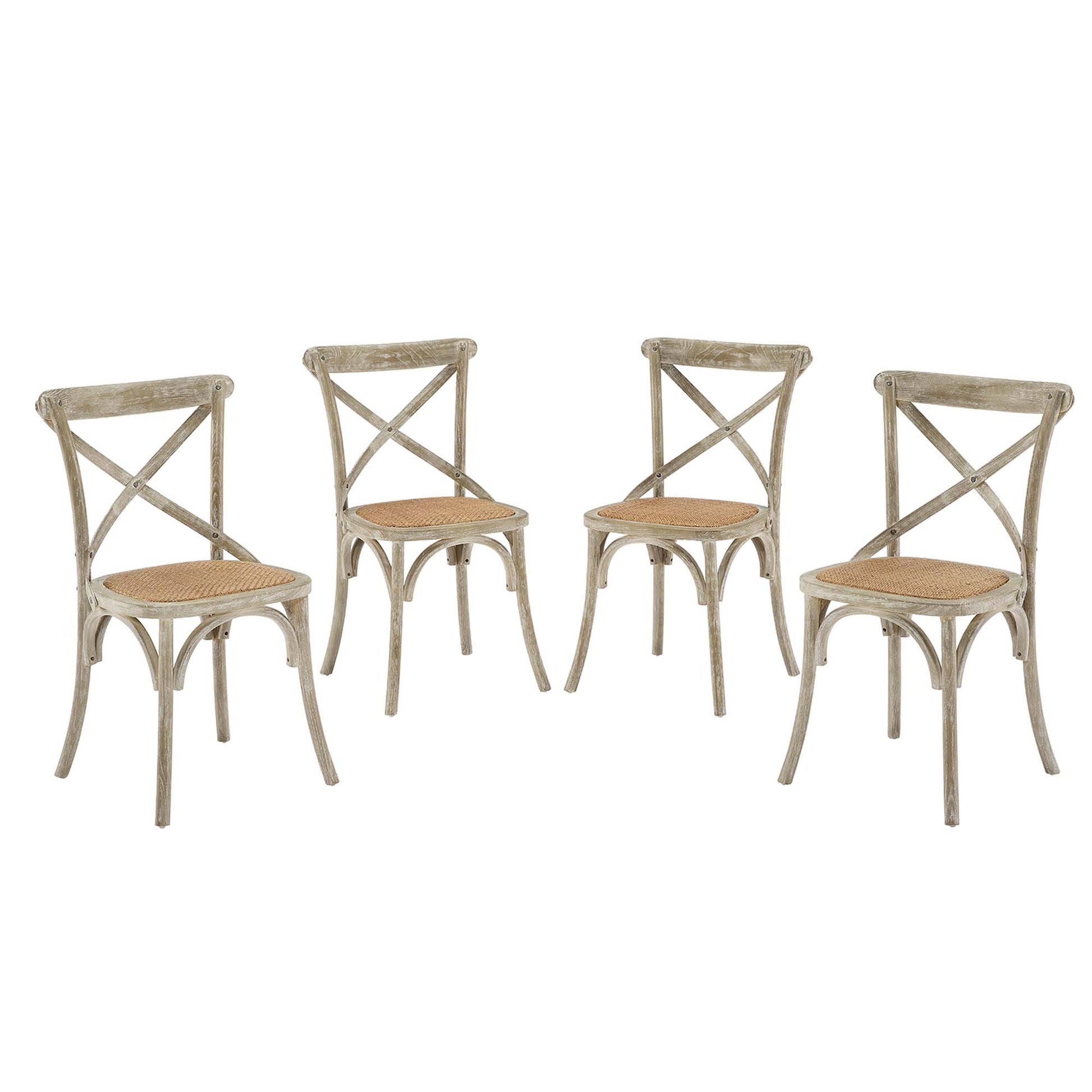 Gear Dining Side Chair Set of 4 by Modway - Best Buy Furniture