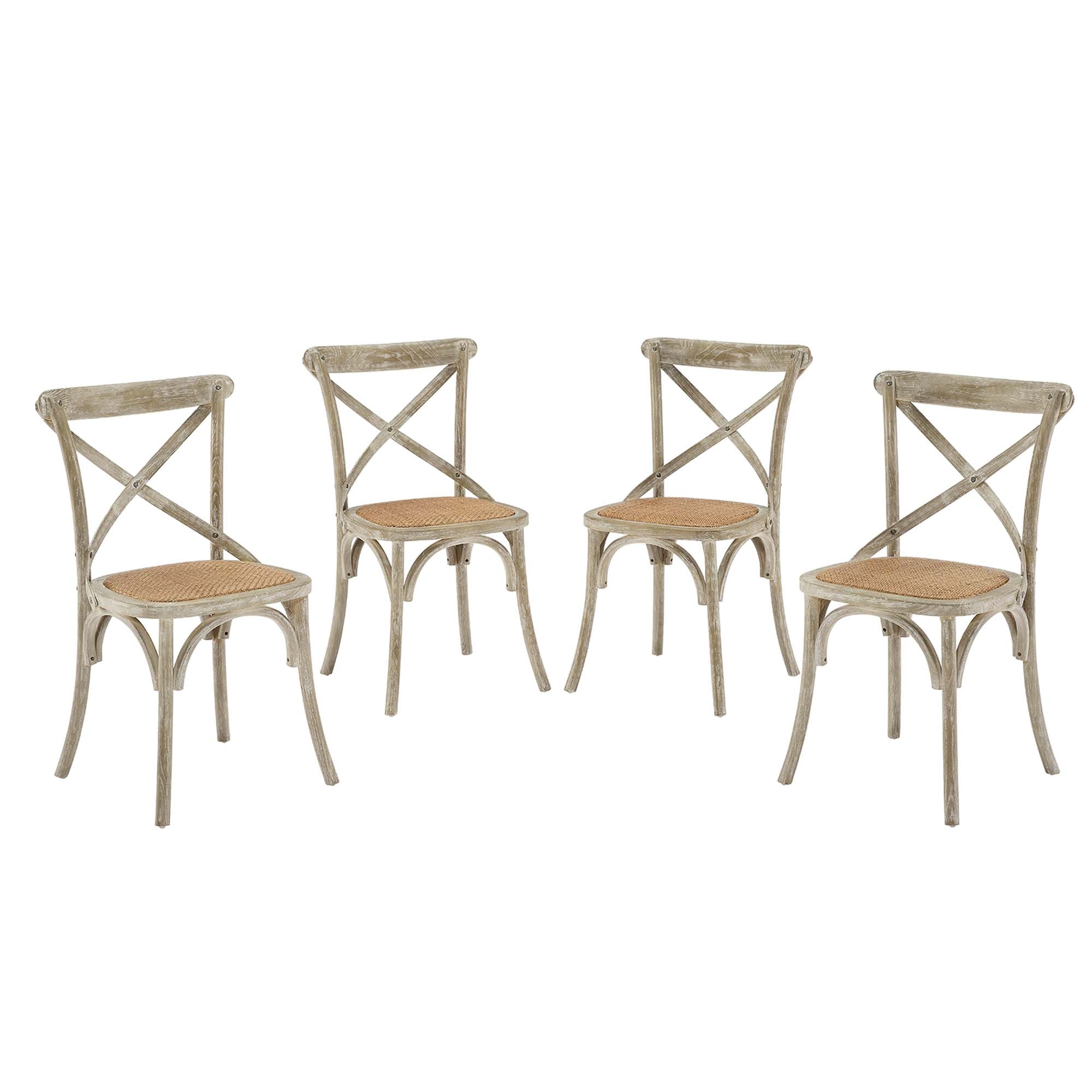 Gear Dining Side Chair Set of 4 by Modway - Best Buy Furniture