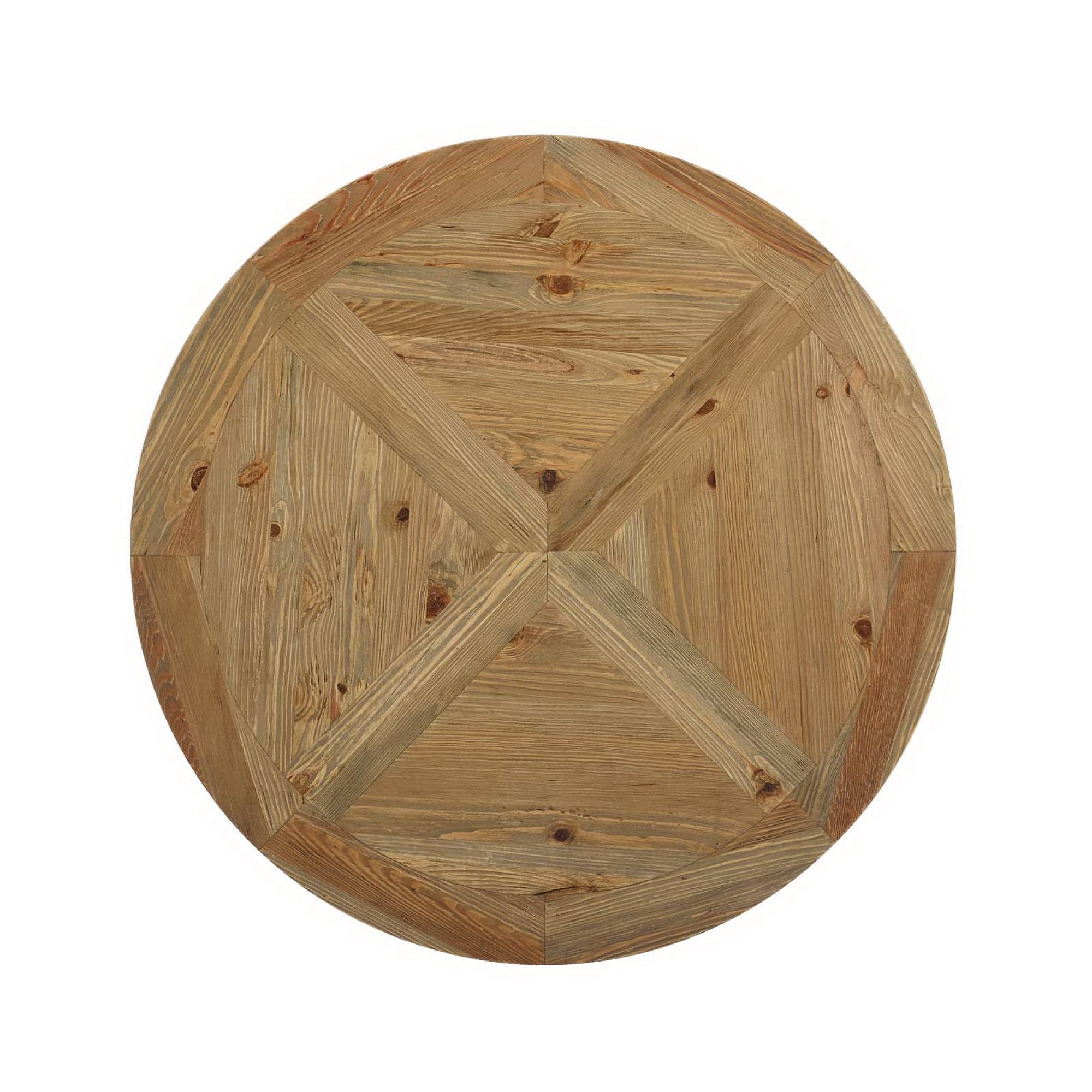 Stitch 47" Round Pine Wood Dining Table by Modway