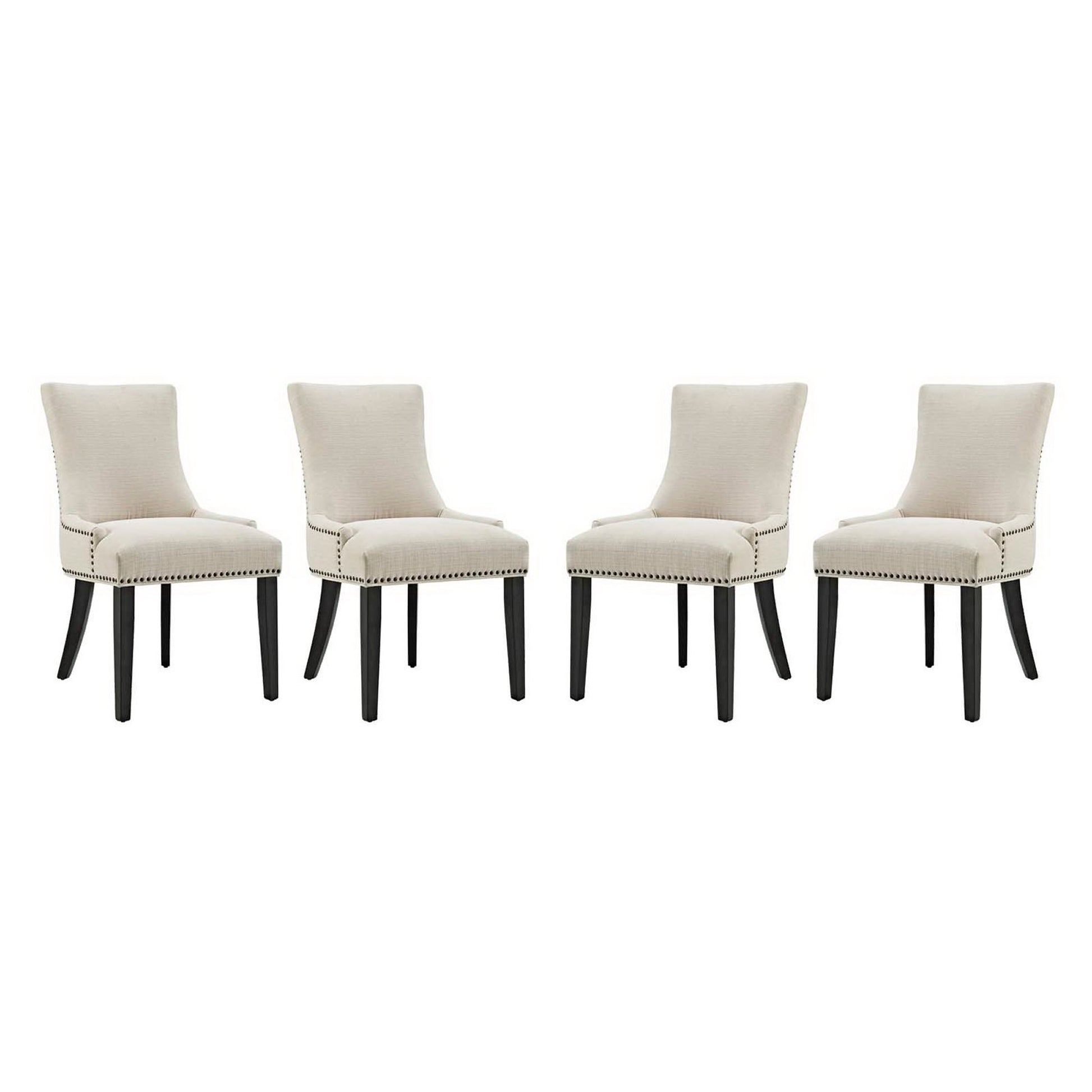 Marquis Fabric Dining Chair Set of 4 by Modway - Best Buy Furniture