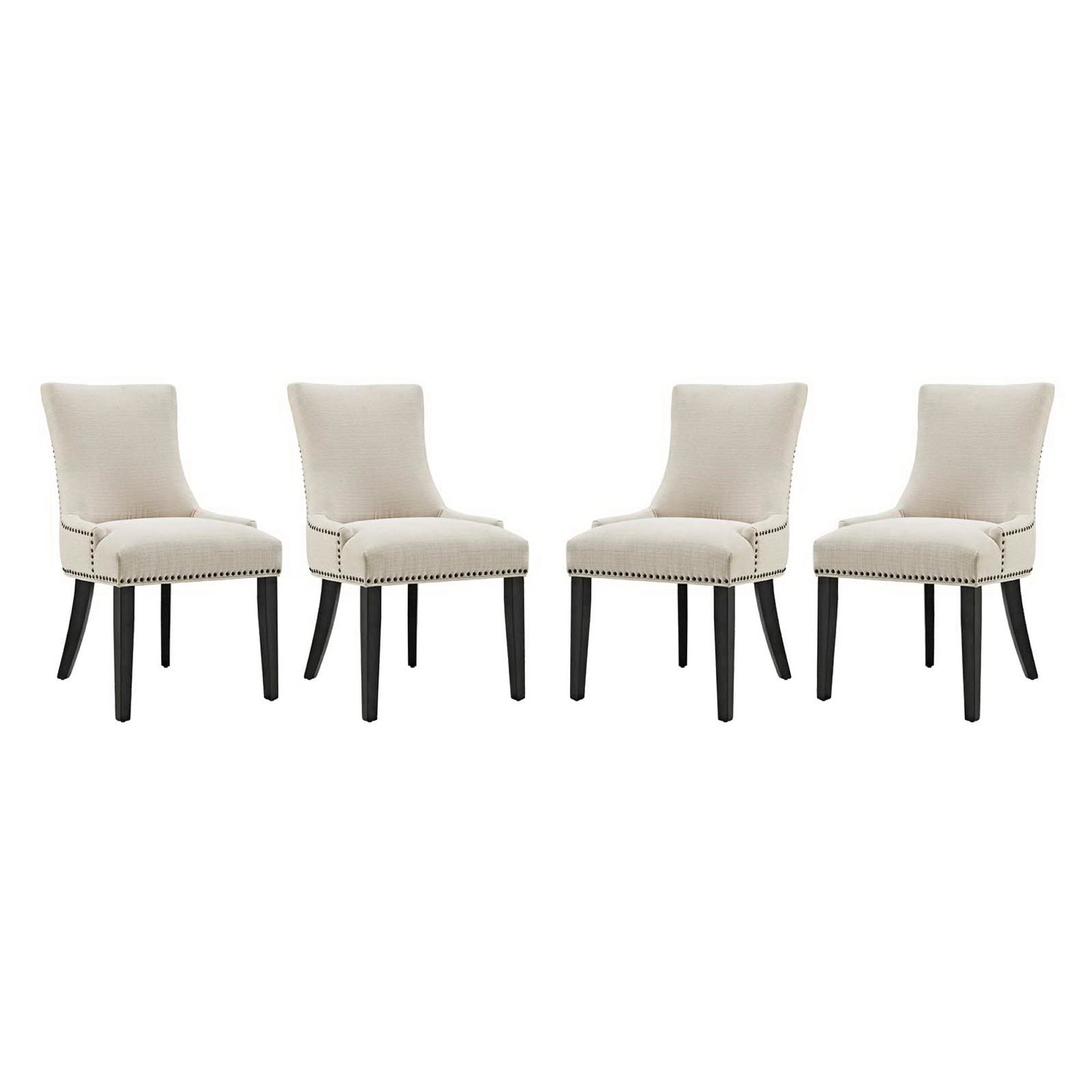 Marquis Fabric Dining Chair Set of 4 by Modway - Best Buy Furniture