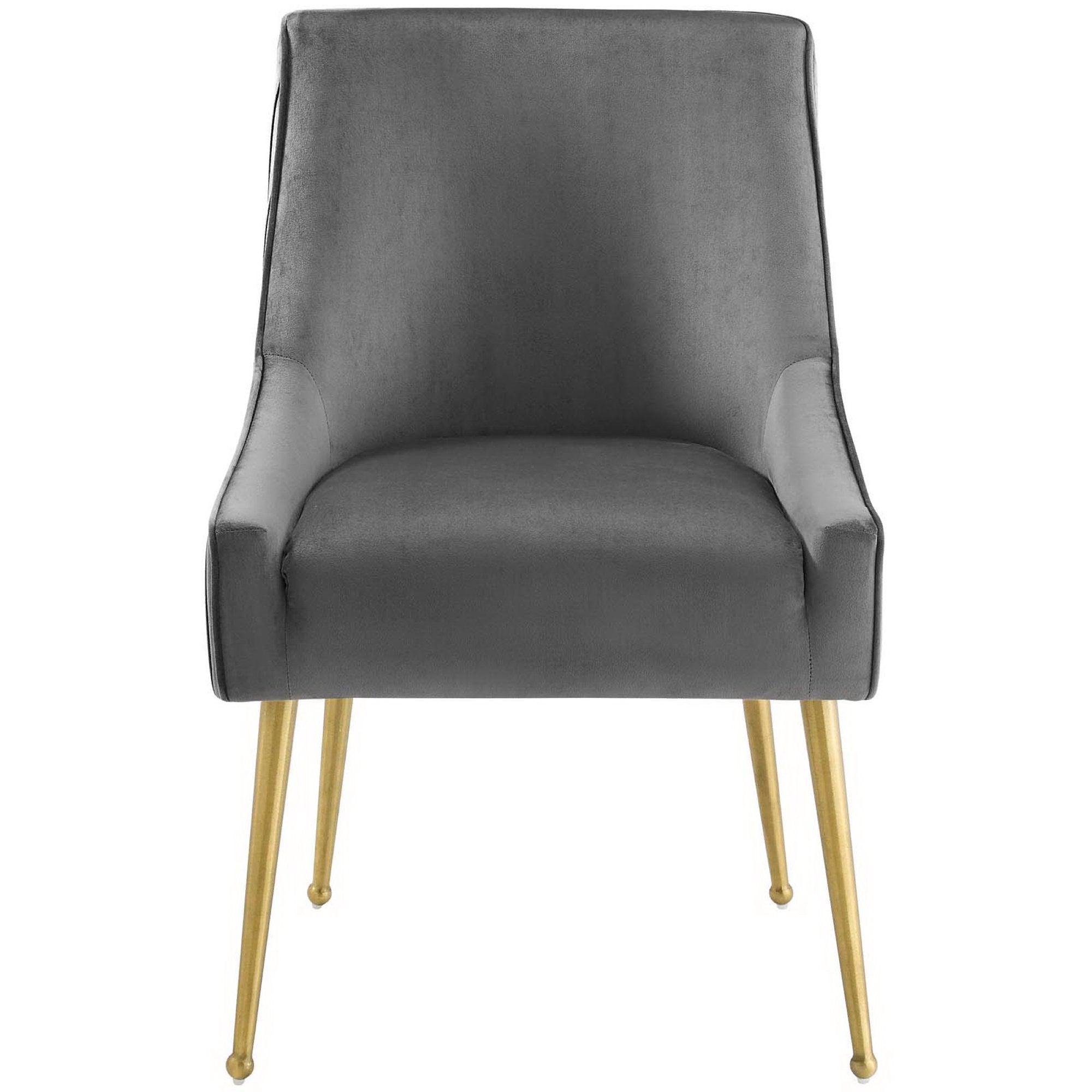 Discern Pleated Back Upholstered Performance Velvet Dining Chair by Modway - Best Buy Furniture