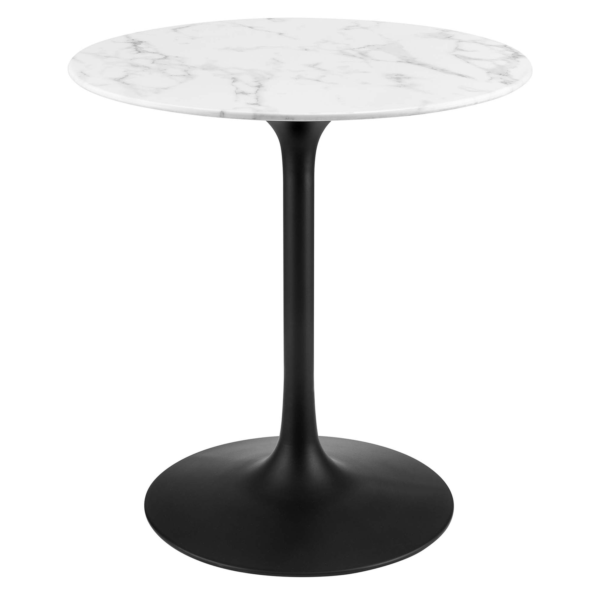 Lippa 28" Round Faux Marble Dining Table by Modway - Best Buy Furniture