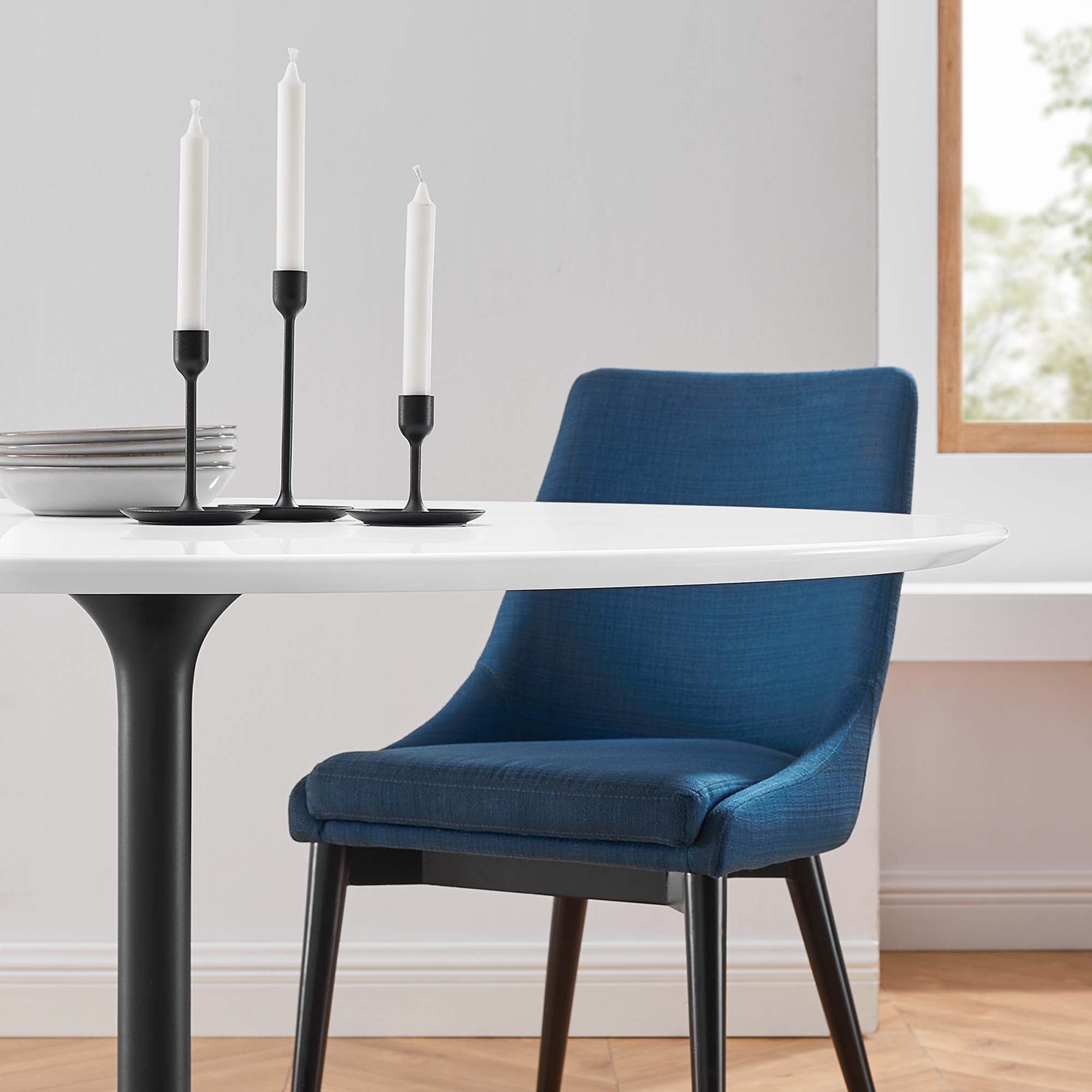 Lippa 54" Round Wood Dining Table by Modway - Best Buy Furniture