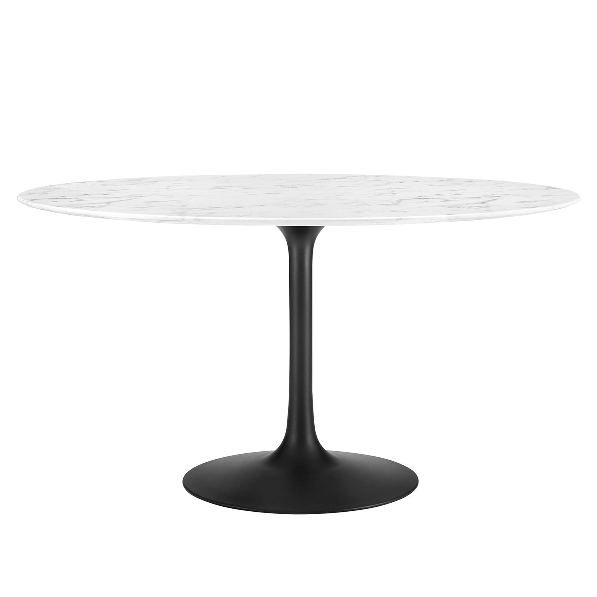 Lippa 54" Round Faux Marble Dining Table by Modway - Best Buy Furniture