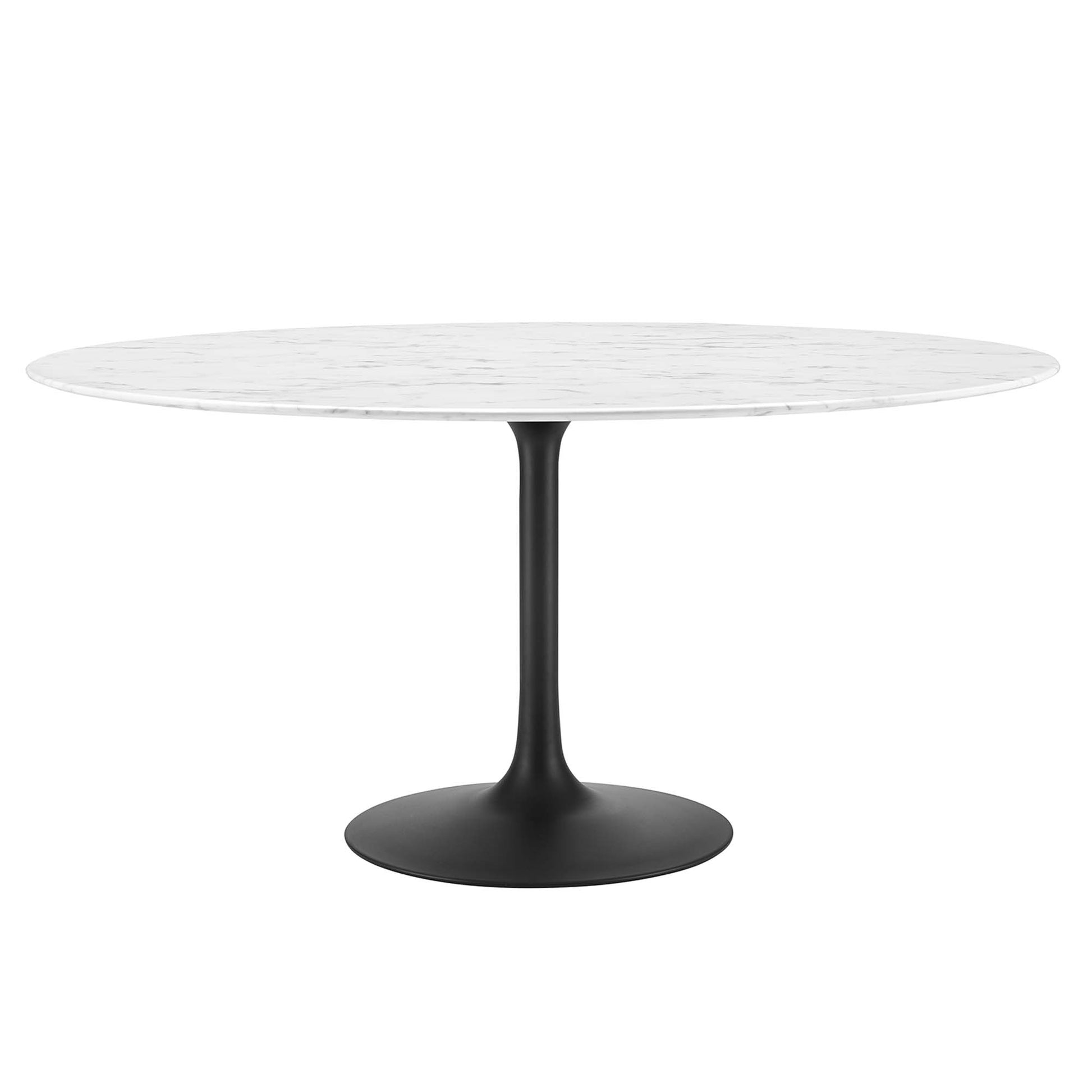 Lippa 60" Round Faux Marble Dining Table by Modway - Best Buy Furniture