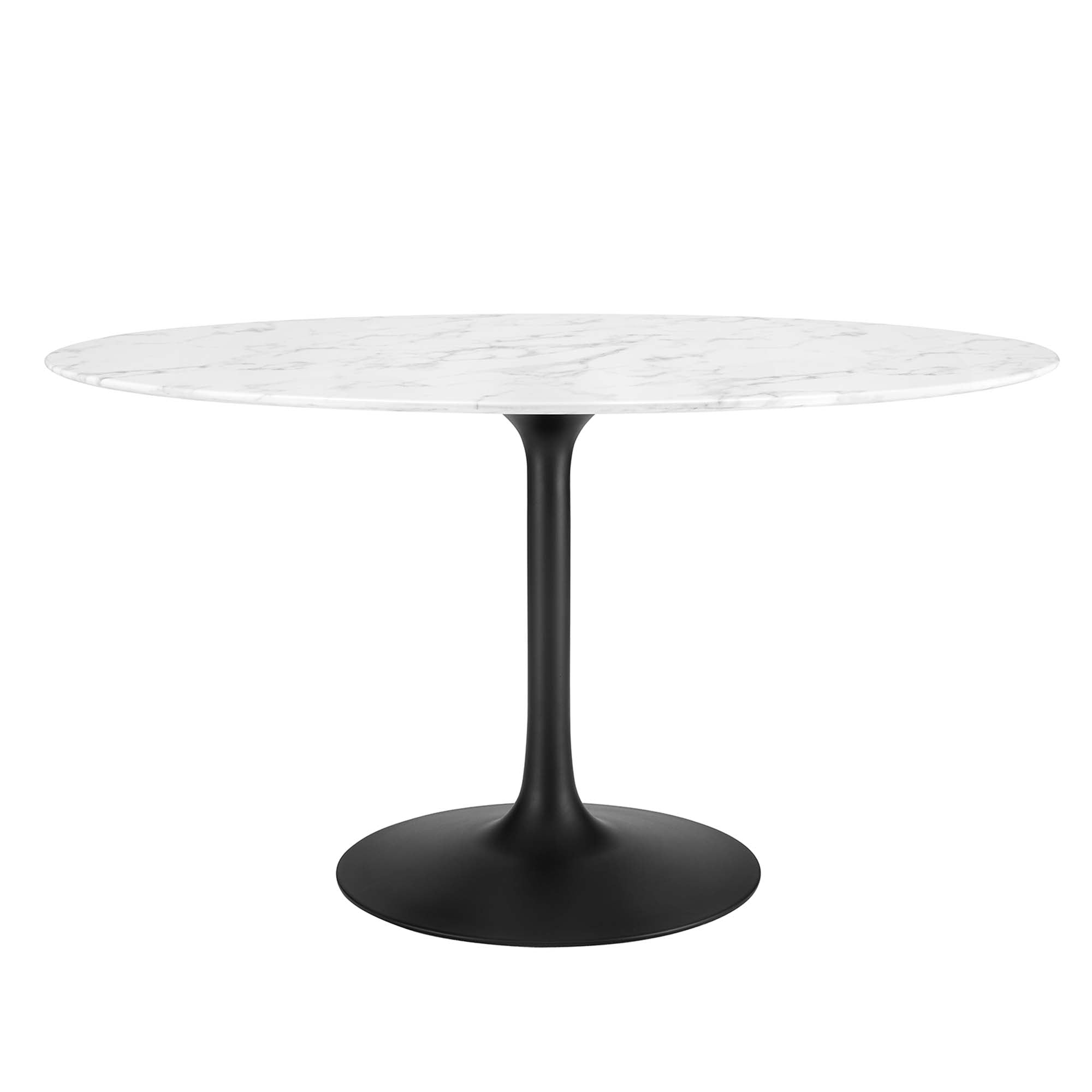Lippa 54" Oval Faux Marble Dining Table by Modway - Best Buy Furniture