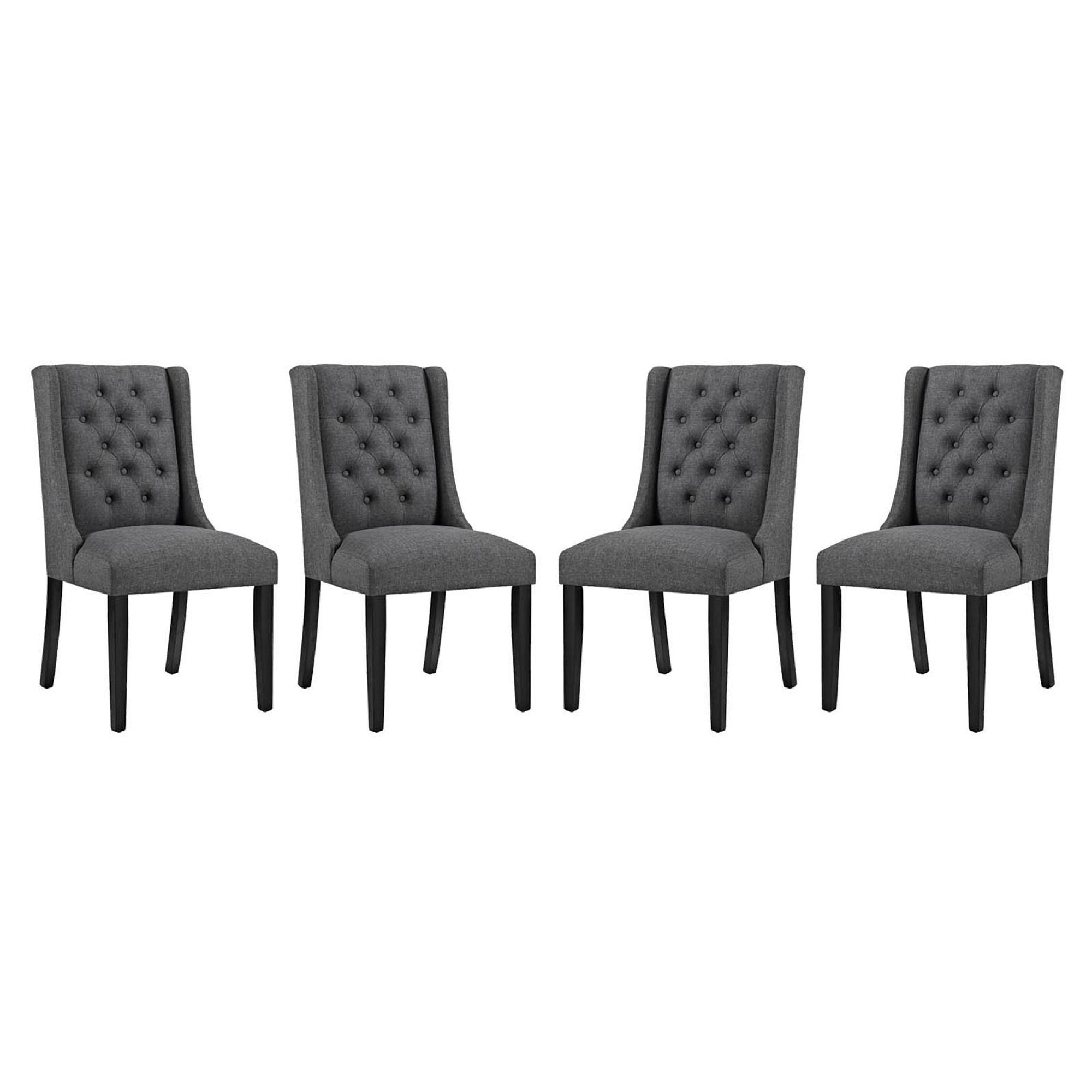 Baronet Fabric Dining Chair Set of 4 by Modway
