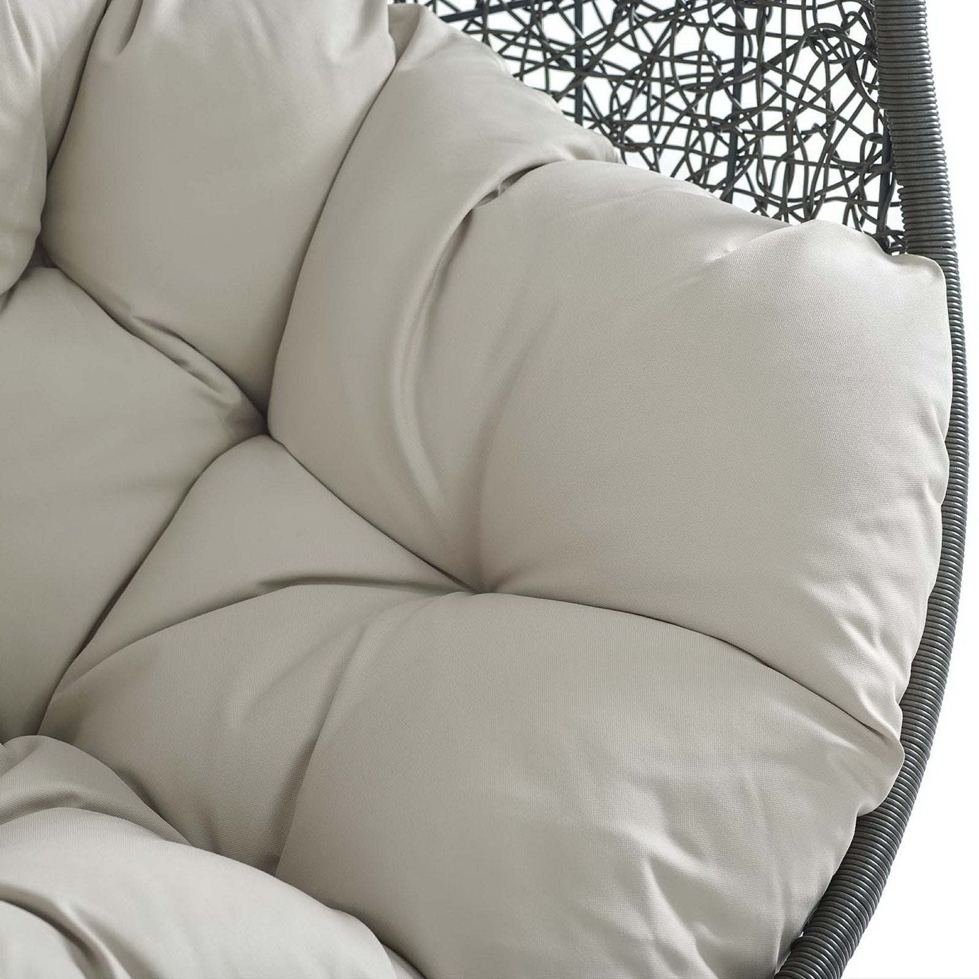 Hide Sunbrella� Fabric Swing Outdoor Patio Lounge Chair Without Stand by Modway