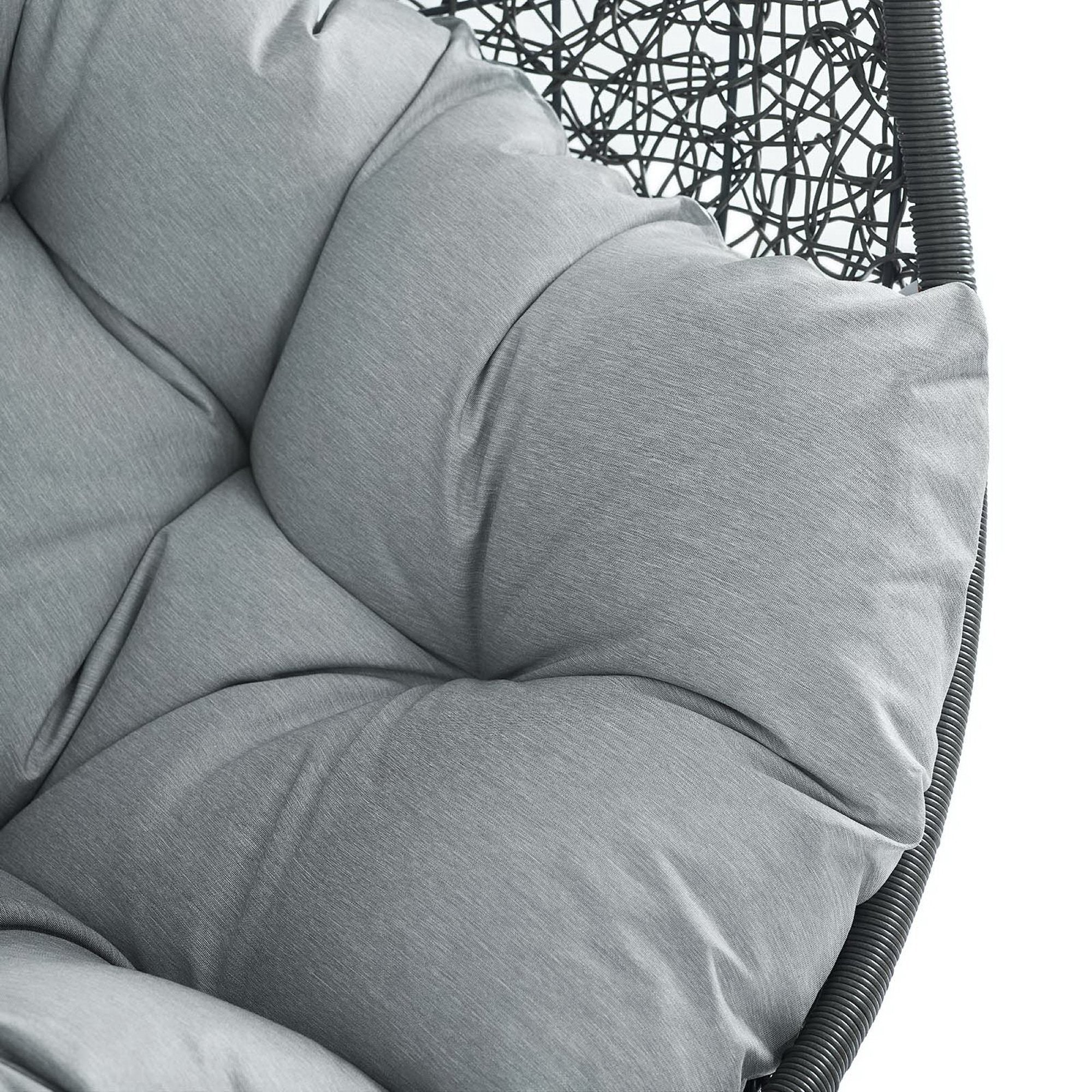 Hide Sunbrella� Fabric Swing Outdoor Patio Lounge Chair Without Stand by Modway