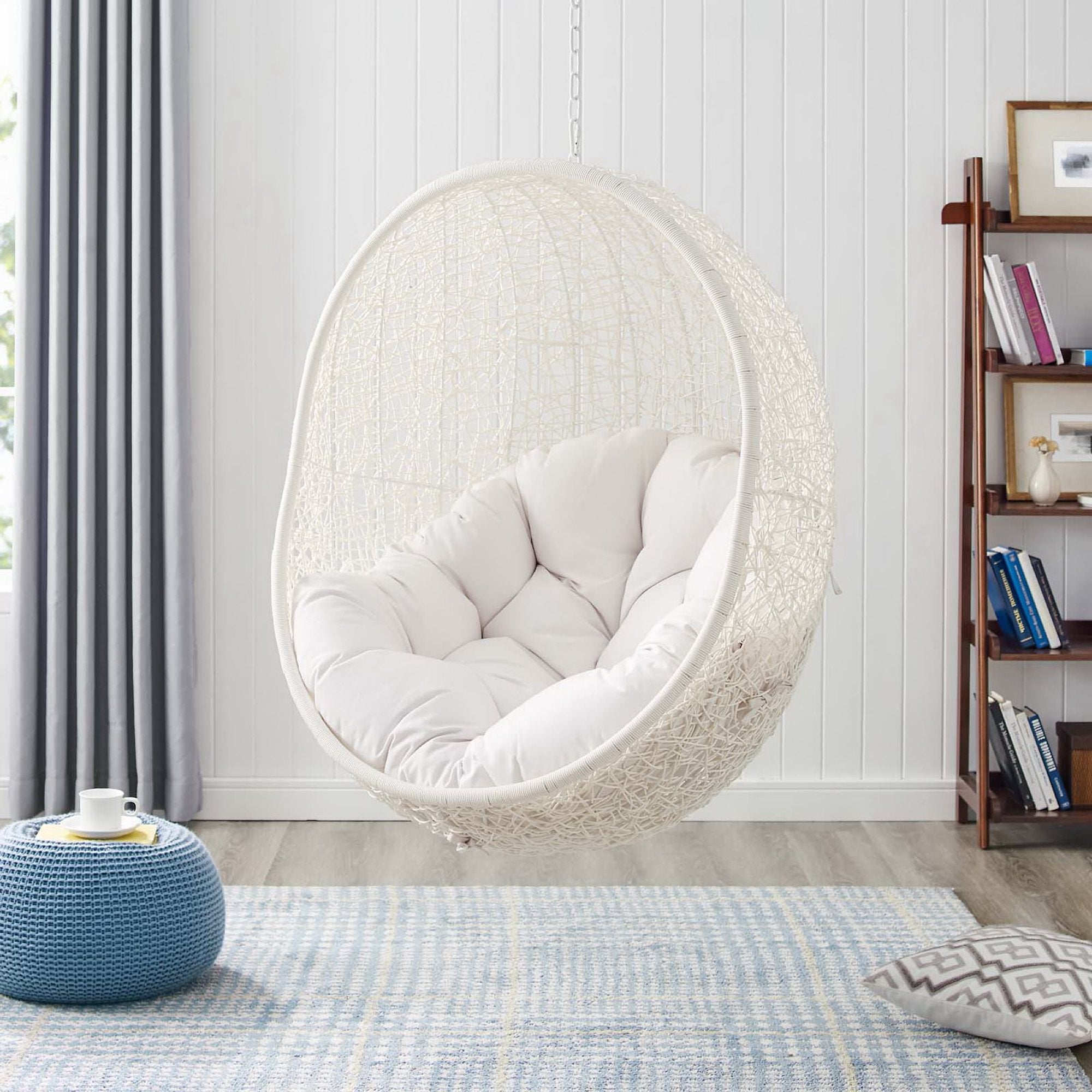 Hide Sunbrella� Fabric Swing Outdoor Patio Lounge Chair Without Stand by Modway