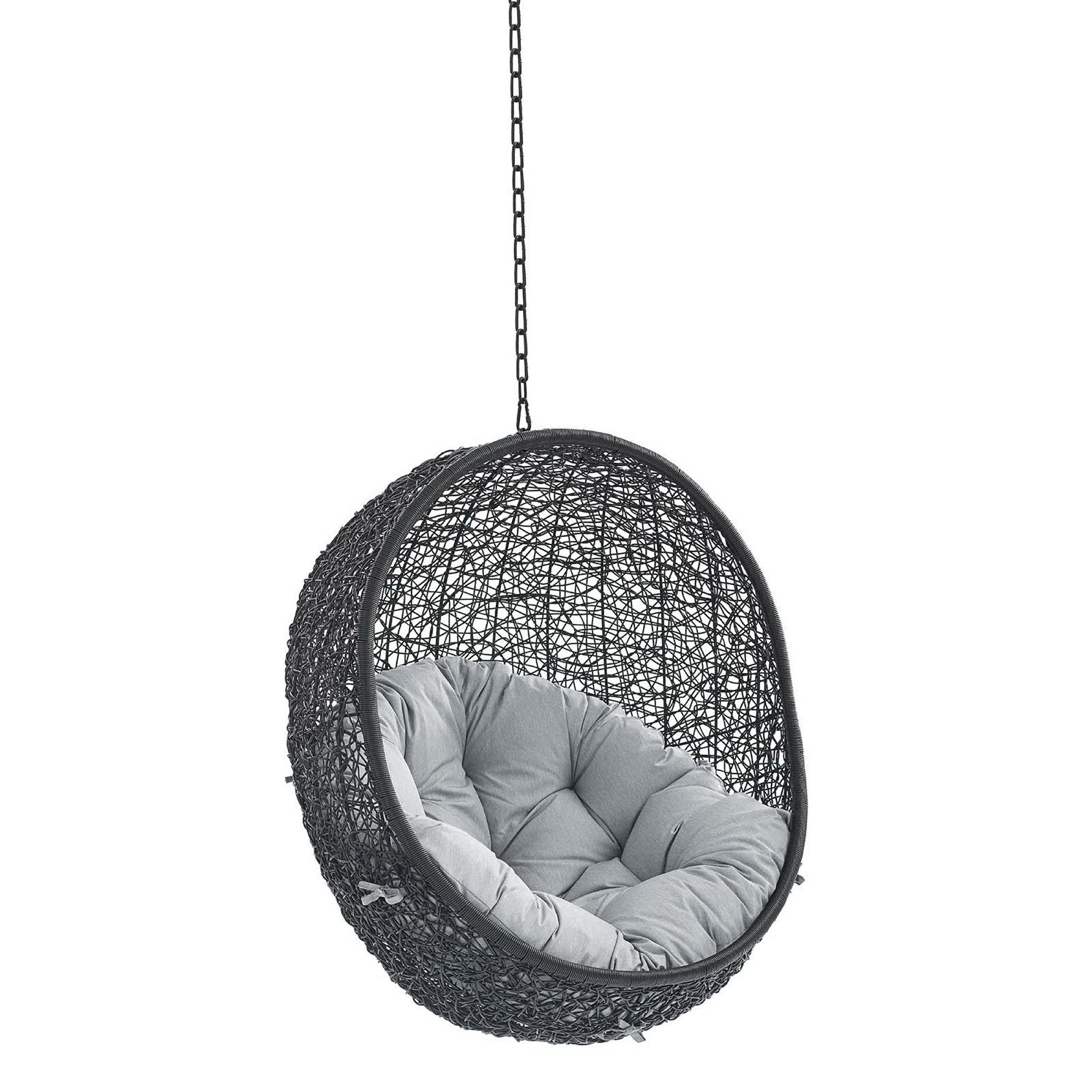 Encase Sunbrella� Fabric Swing Outdoor Patio Lounge Chair Without Stand by Modway