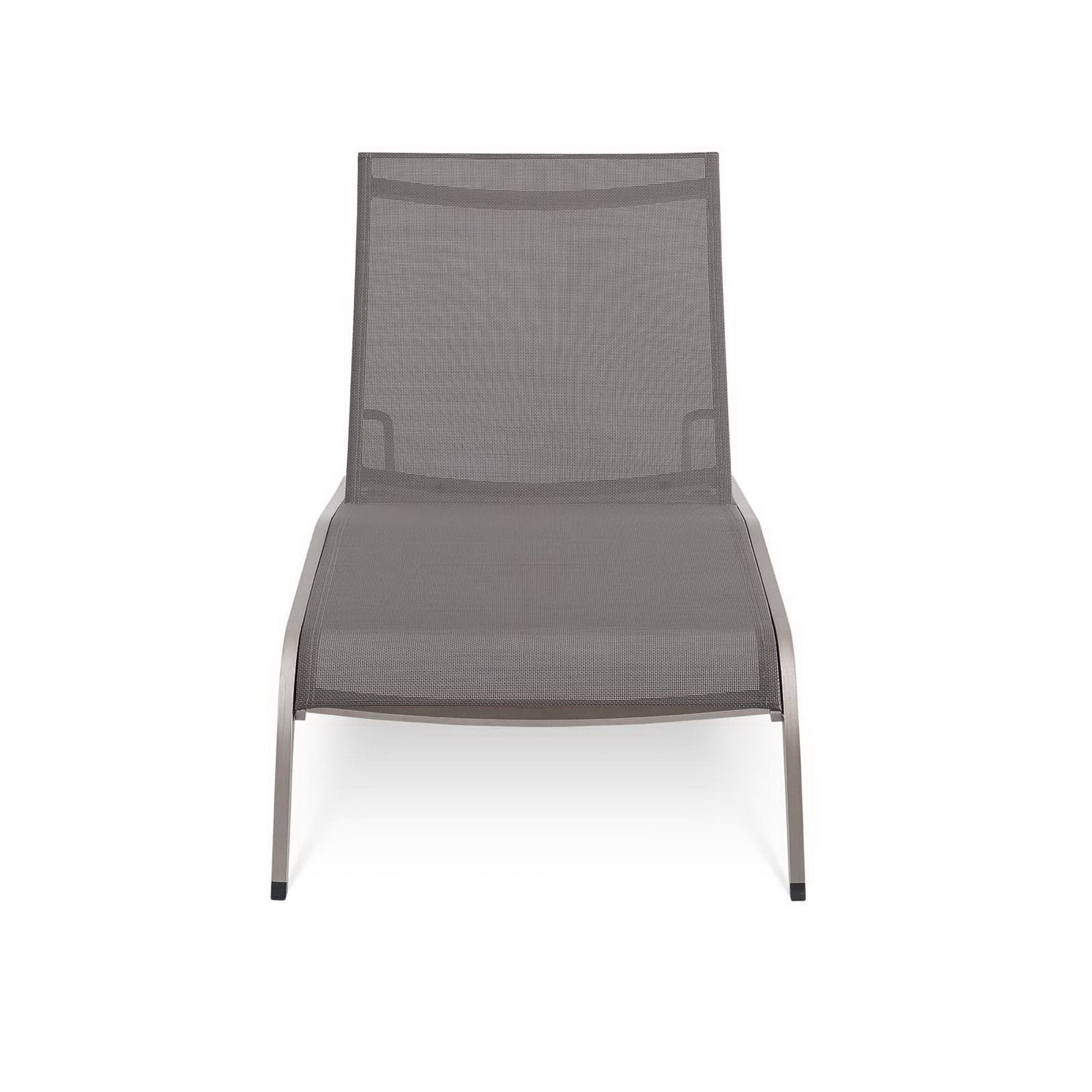 Savannah Mesh Chaise Outdoor Patio Aluminum Lounge Chair by Modway