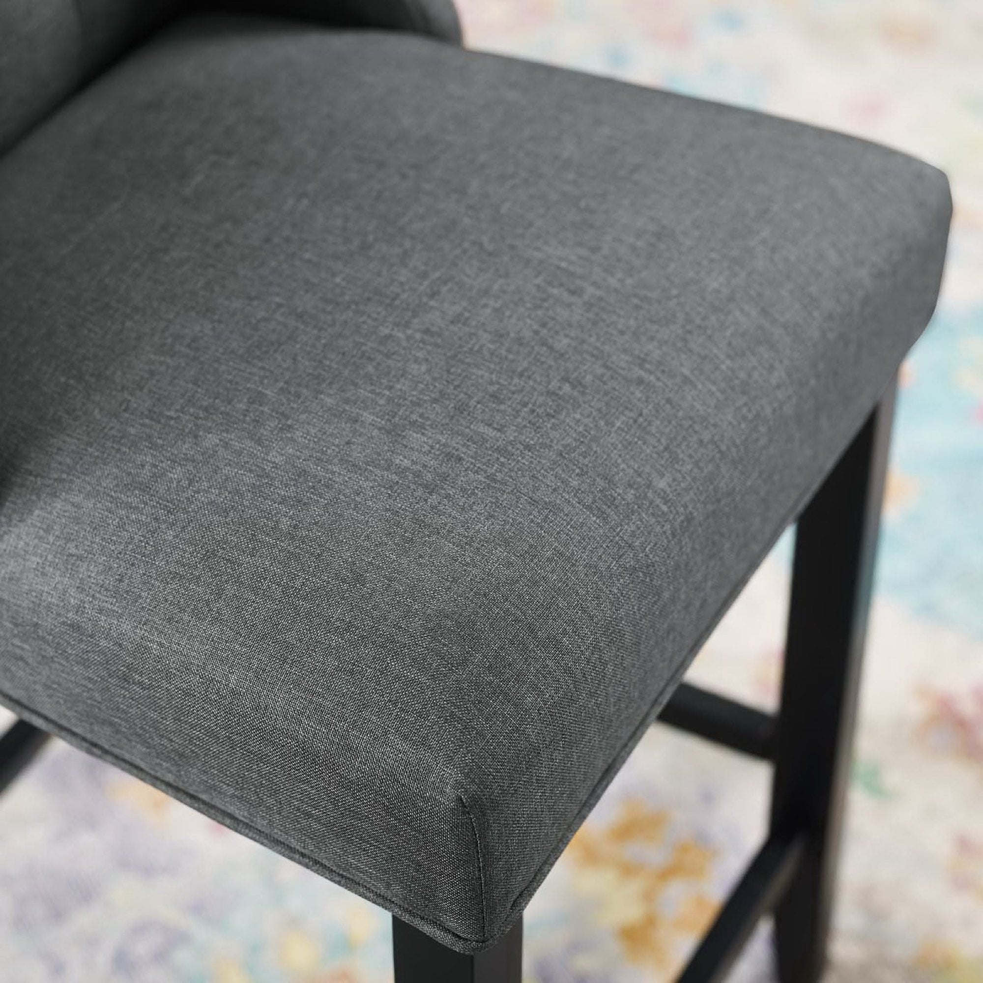 Baronet Tufted Button Upholstered Fabric Counter Stool by Modway