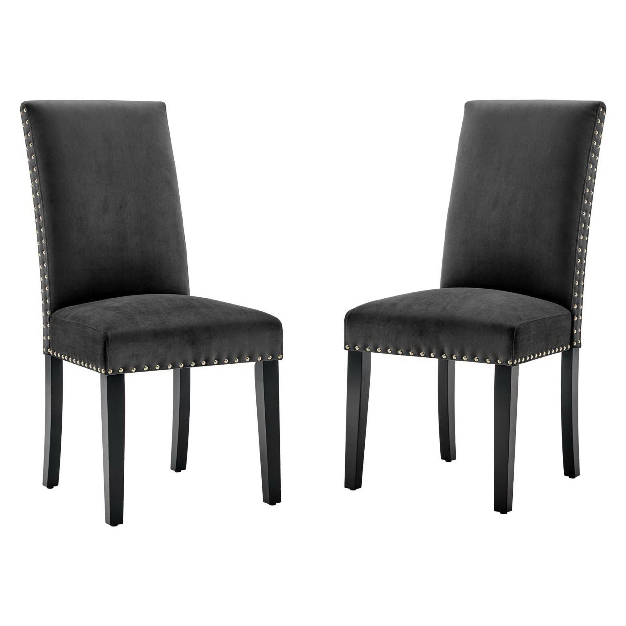 Parcel Performance Velvet Dining Side Chairs Set of 2 by Modway - Best Buy Furniture