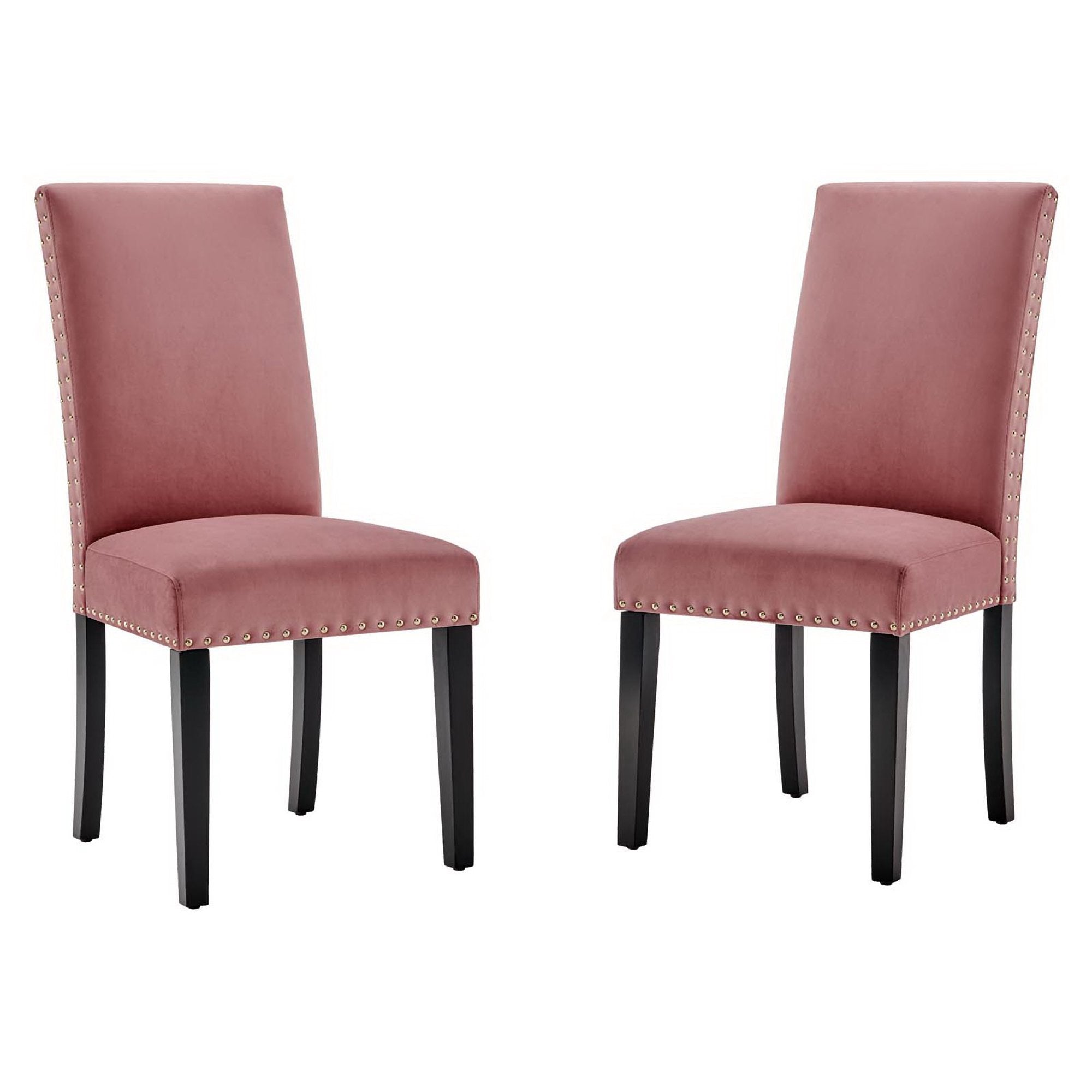 Parcel Performance Velvet Dining Side Chairs Set of 2 by Modway - Best Buy Furniture