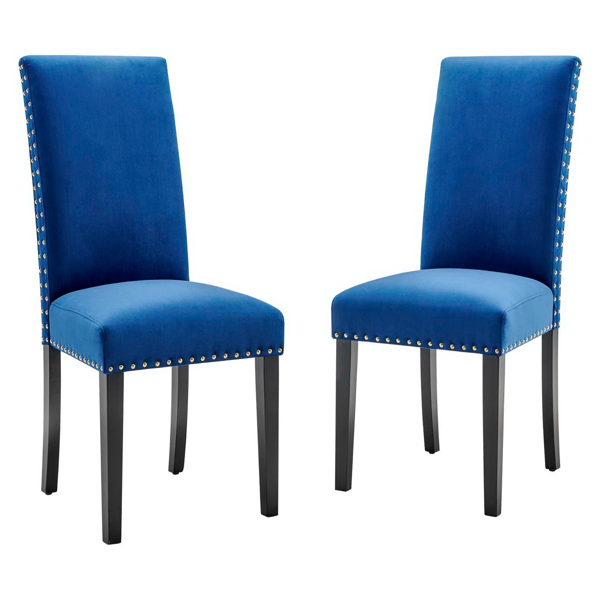 Parcel Performance Velvet Dining Side Chairs Set of 2 by Modway - Best Buy Furniture