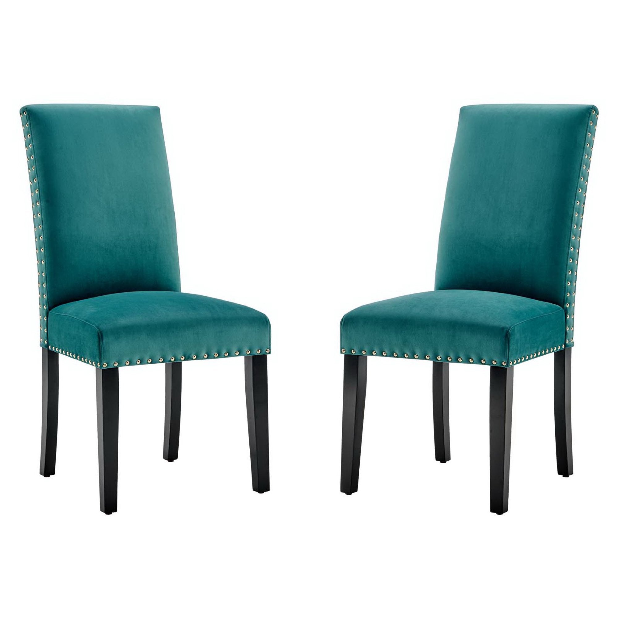 Parcel Performance Velvet Dining Side Chairs Set of 2 by Modway - Best Buy Furniture