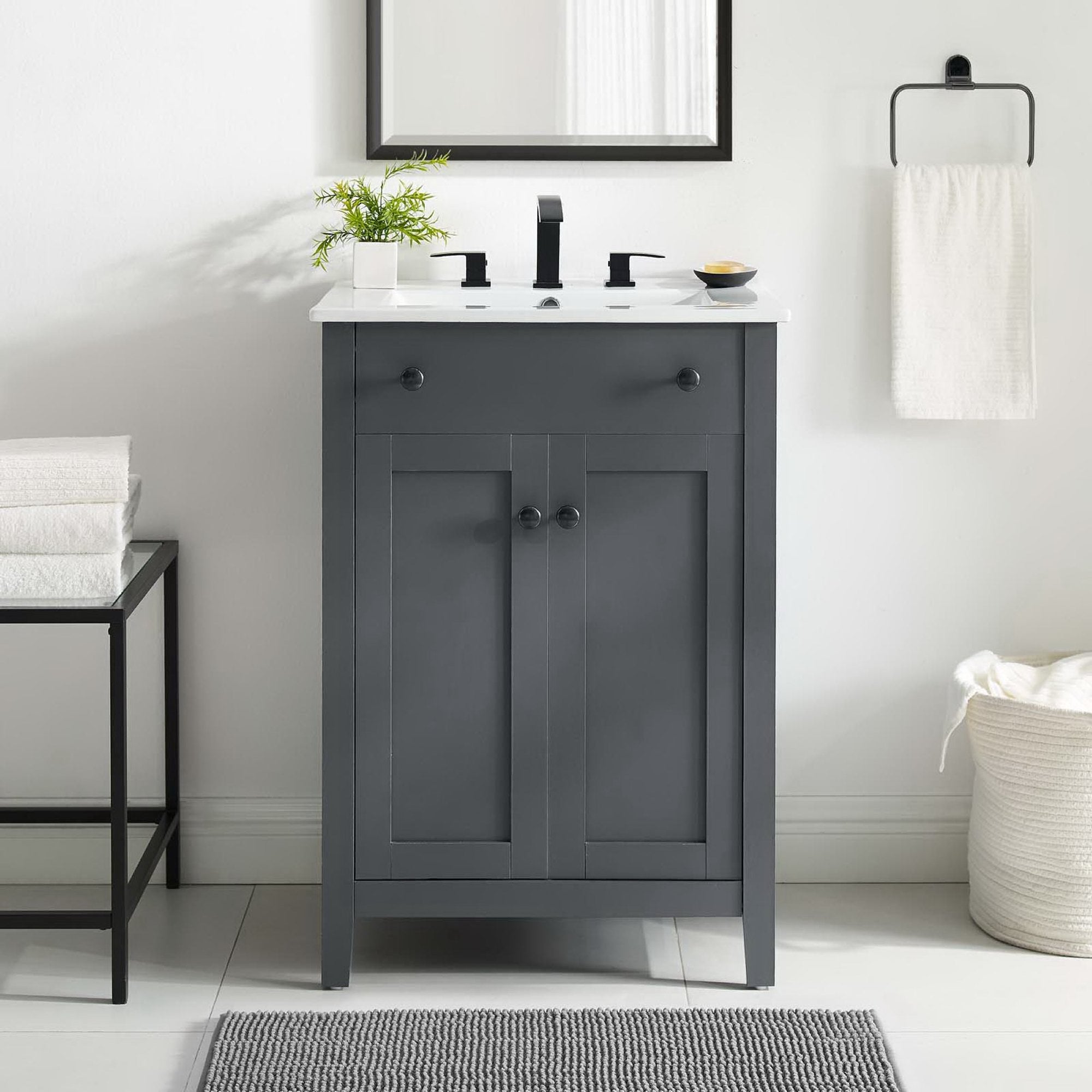 Nantucket 24" Bathroom Vanity Cabinet (Sink Basin Not Included) by Modway - Best Buy Furniture