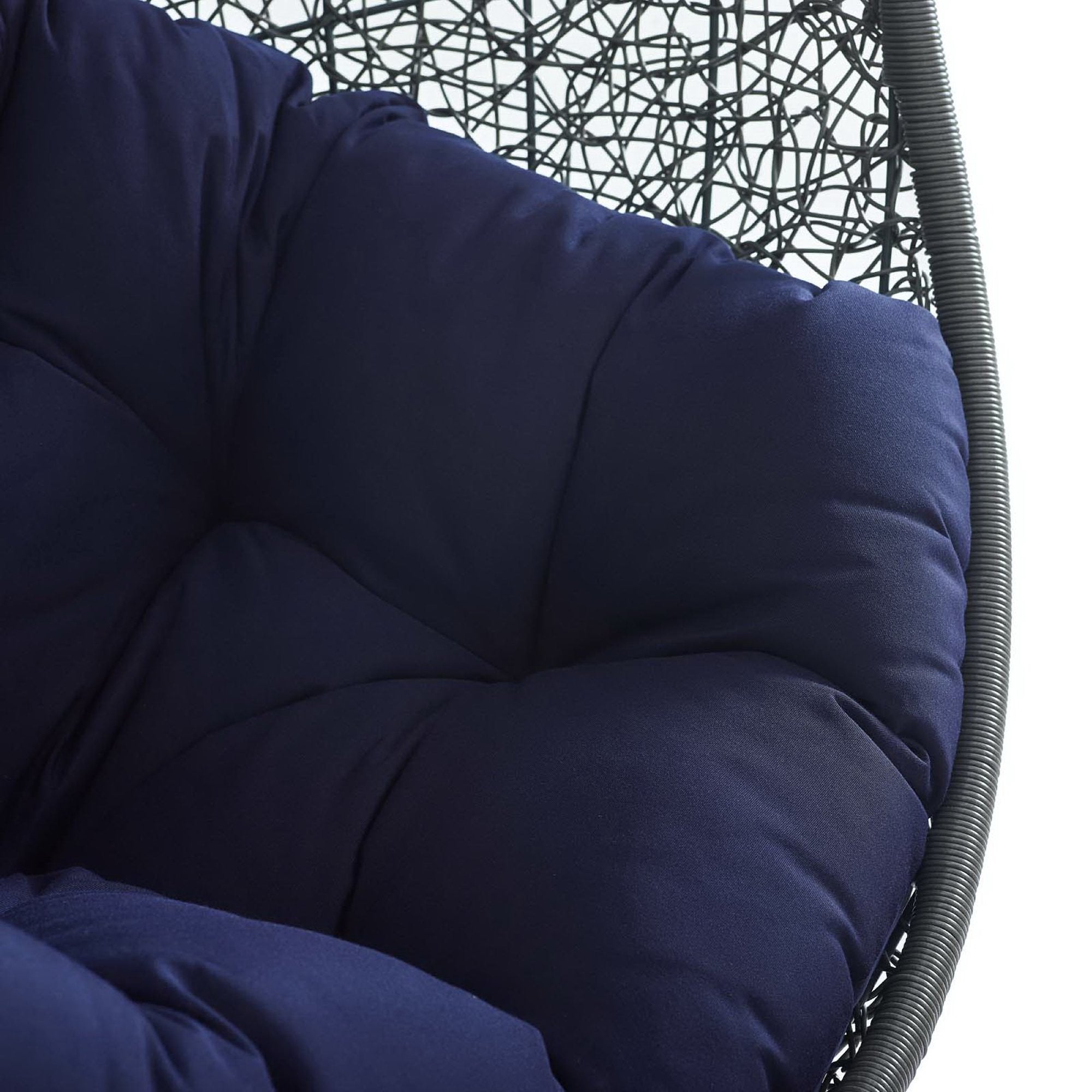 Hide Outdoor Patio Sunbrella� Swing Chair With Stand by Modway