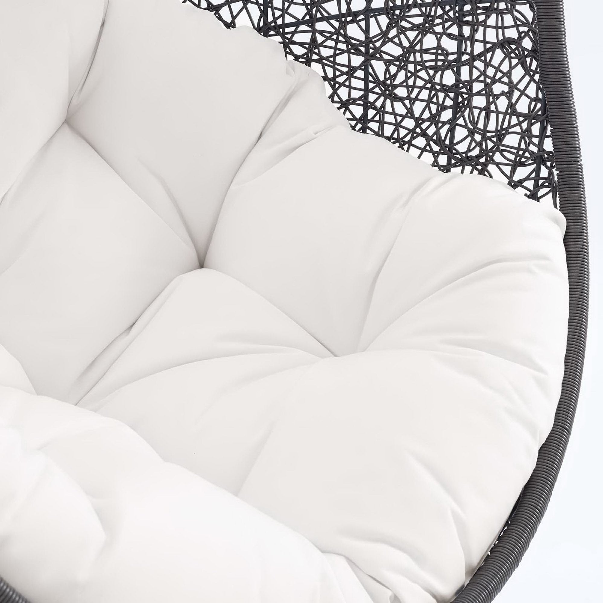 Hide Outdoor Patio Sunbrella� Swing Chair With Stand by Modway
