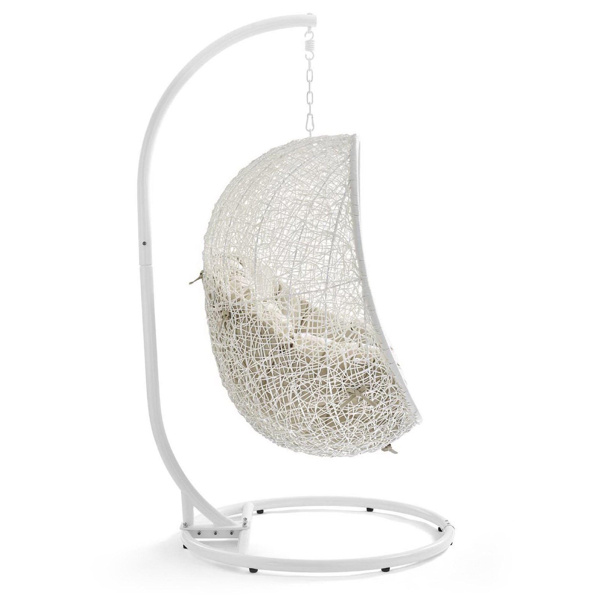 Hide Outdoor Patio Sunbrella� Swing Chair With Stand by Modway