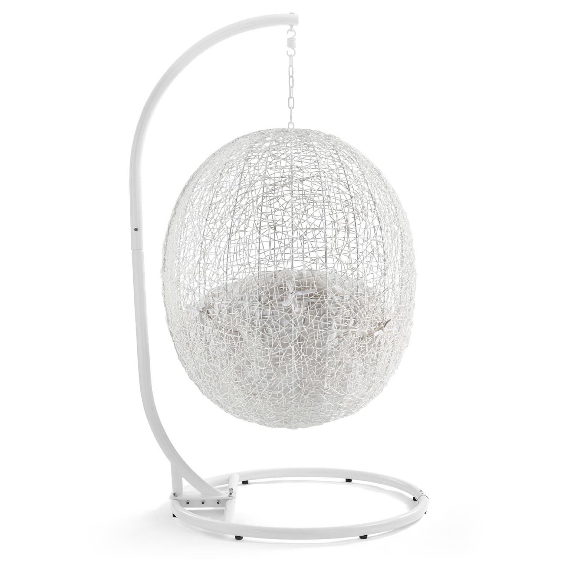 Hide Outdoor Patio Sunbrella� Swing Chair With Stand by Modway