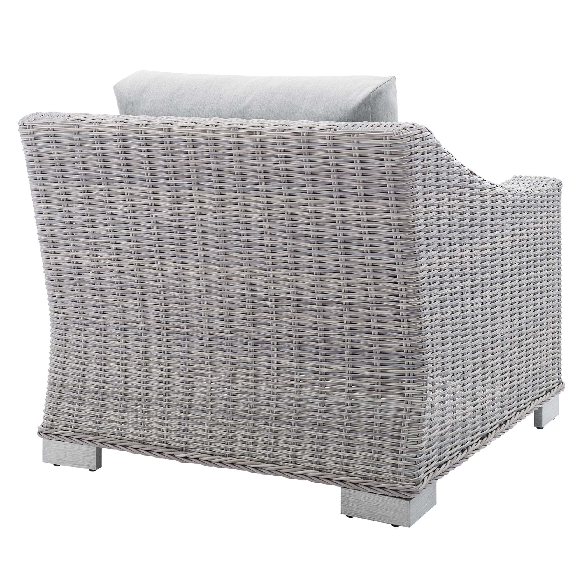 Conway Sunbrella� Outdoor Patio Wicker Rattan Armchair by Modway