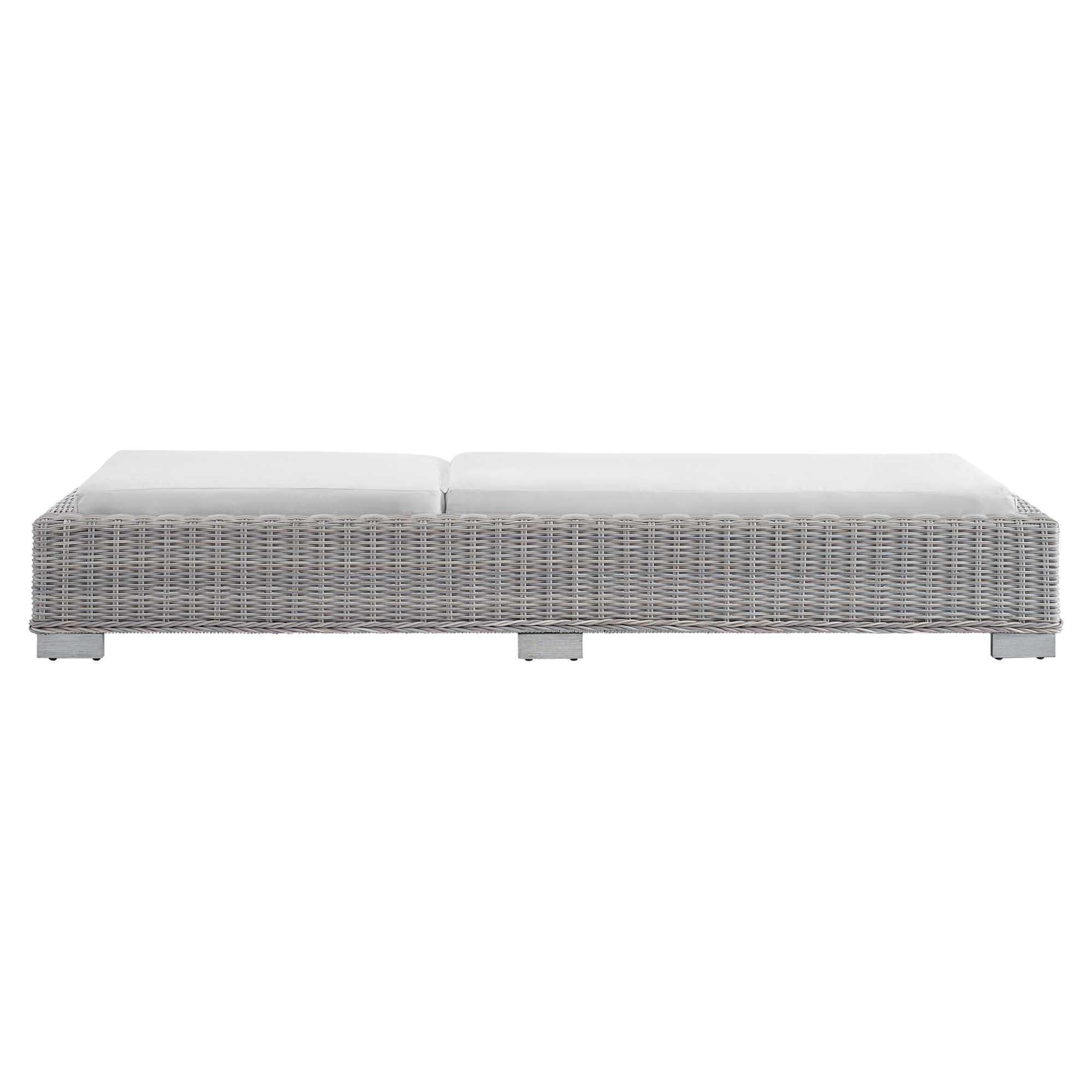 Conway Sunbrella� Outdoor Patio Wicker Rattan Chaise Lounge by Modway