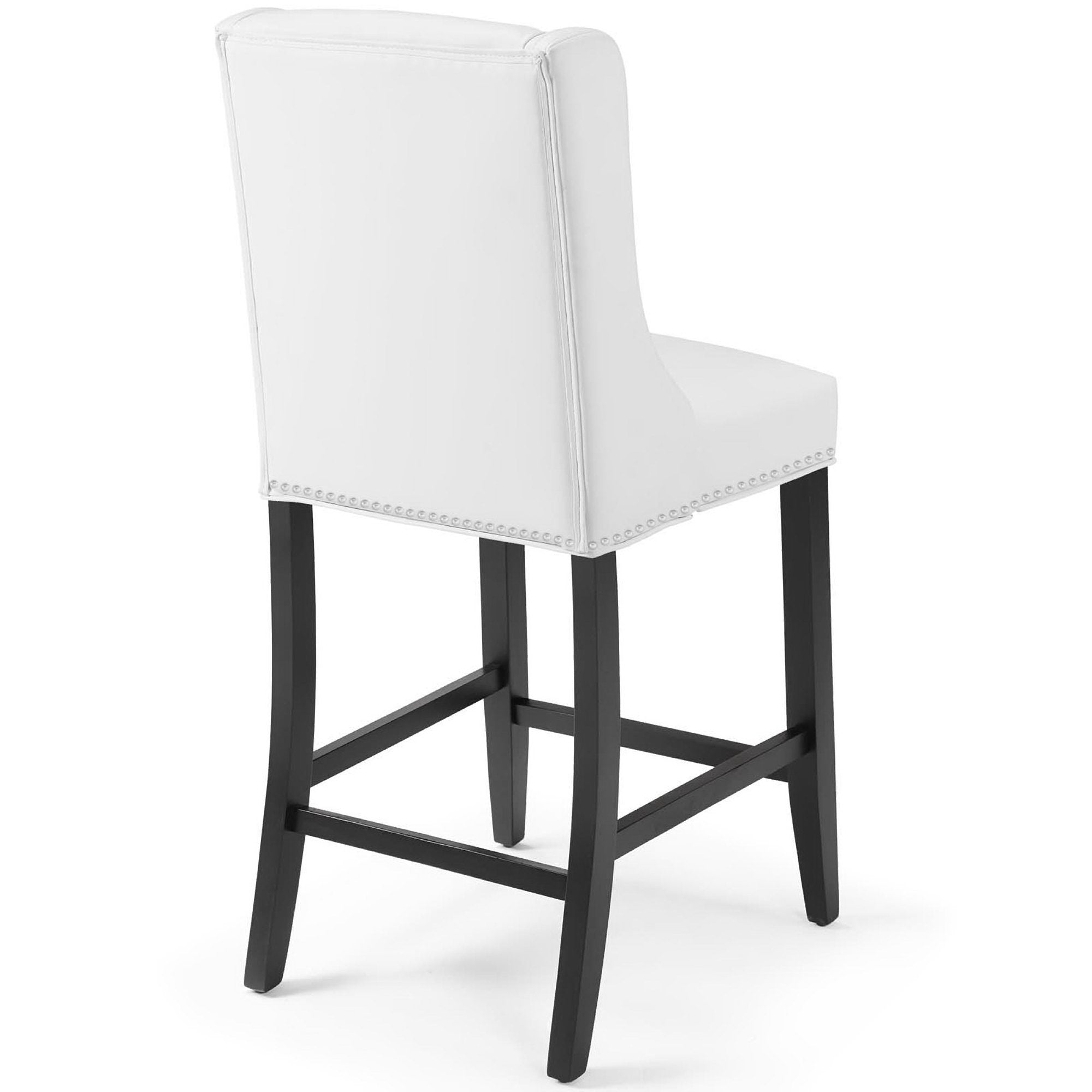 Baron Faux Leather Counter Stool Set of 2 by Modway