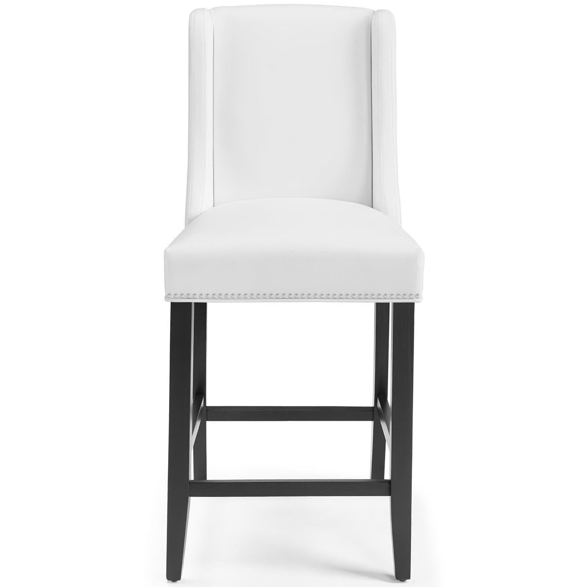 Baron Faux Leather Counter Stool Set of 2 by Modway
