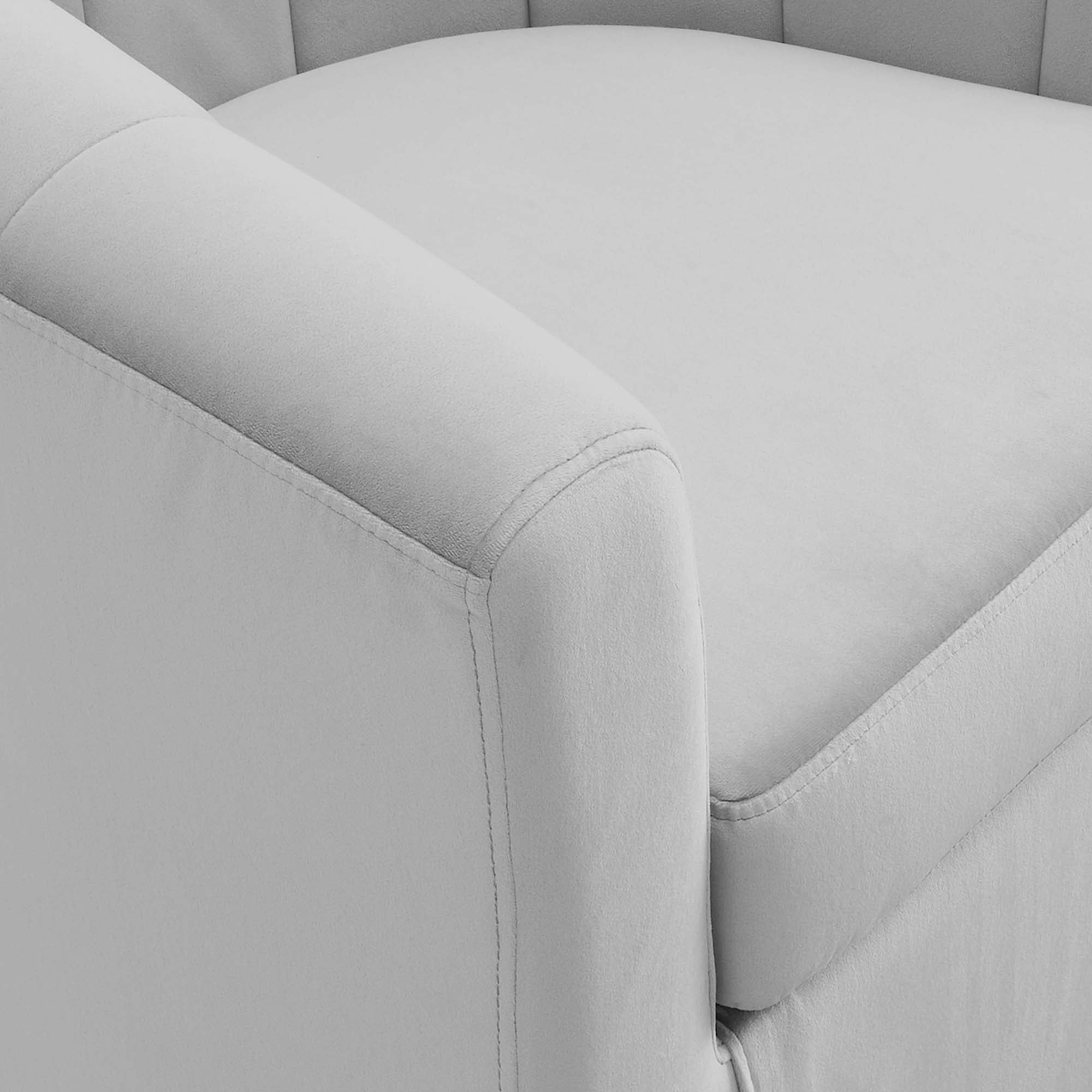 Prospect Performance Velvet Swivel Armchair by Modway