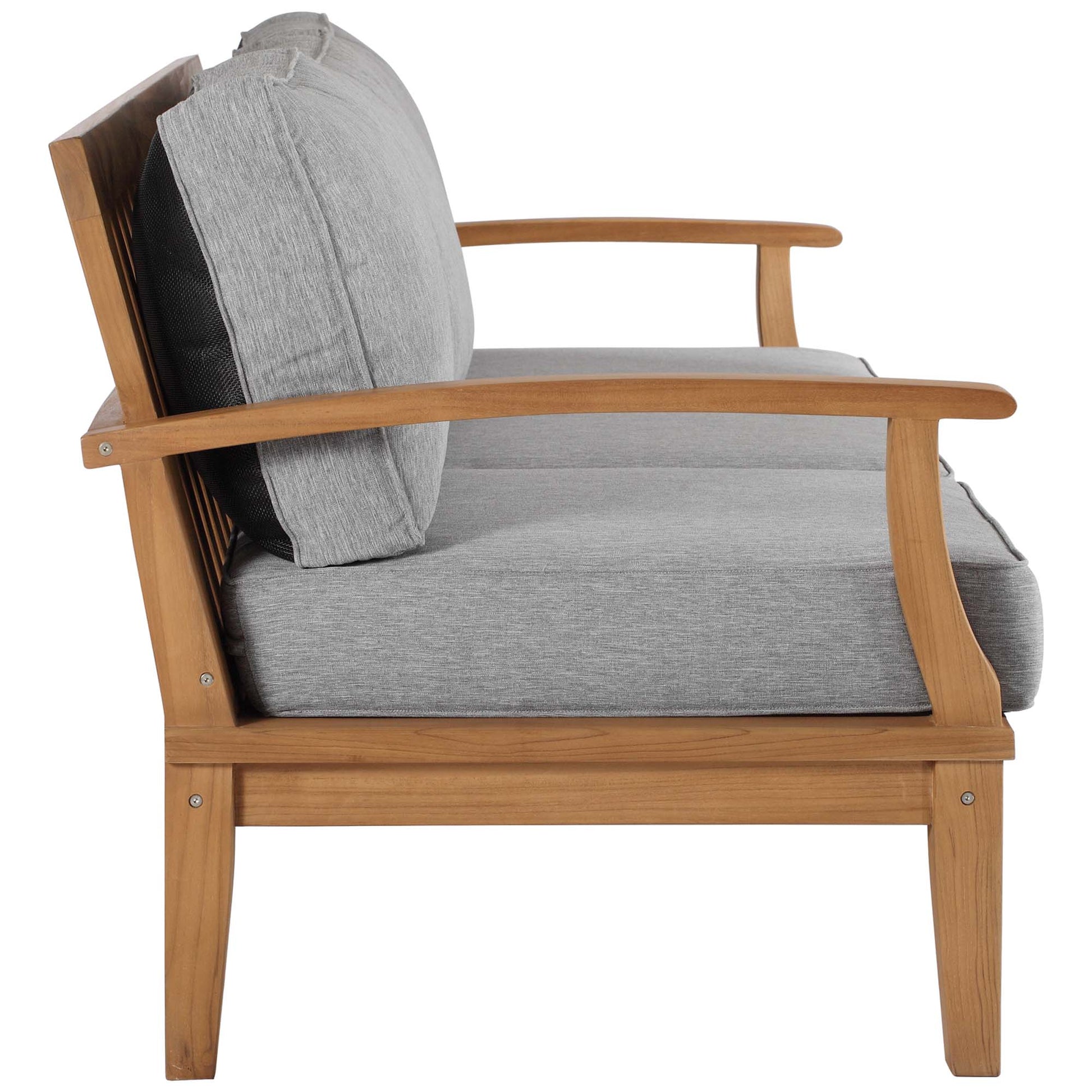 Marina Outdoor Patio Teak Sofa by Modway - Best Buy Furniture