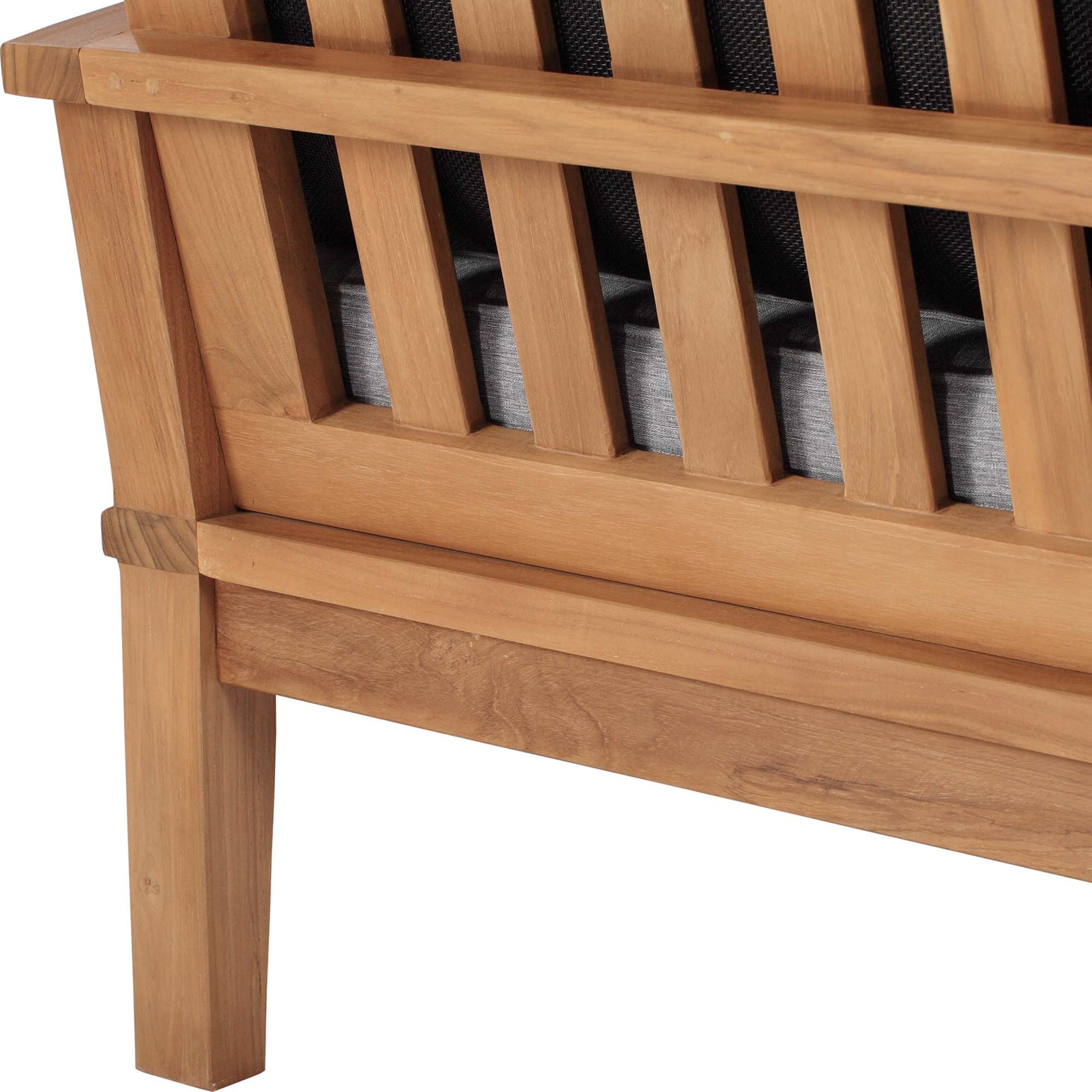 Marina Outdoor Patio Teak Sofa by Modway - Best Buy Furniture
