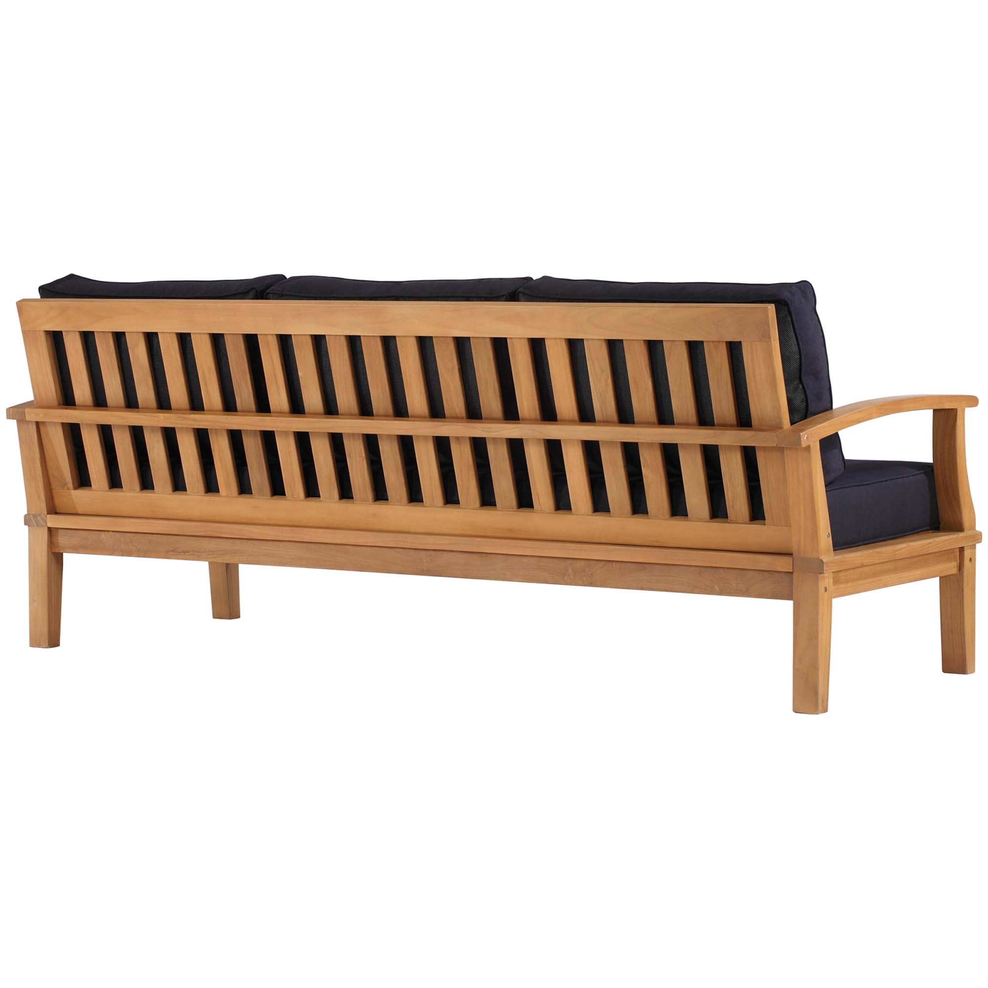 Marina Outdoor Patio Teak Sofa by Modway - Best Buy Furniture