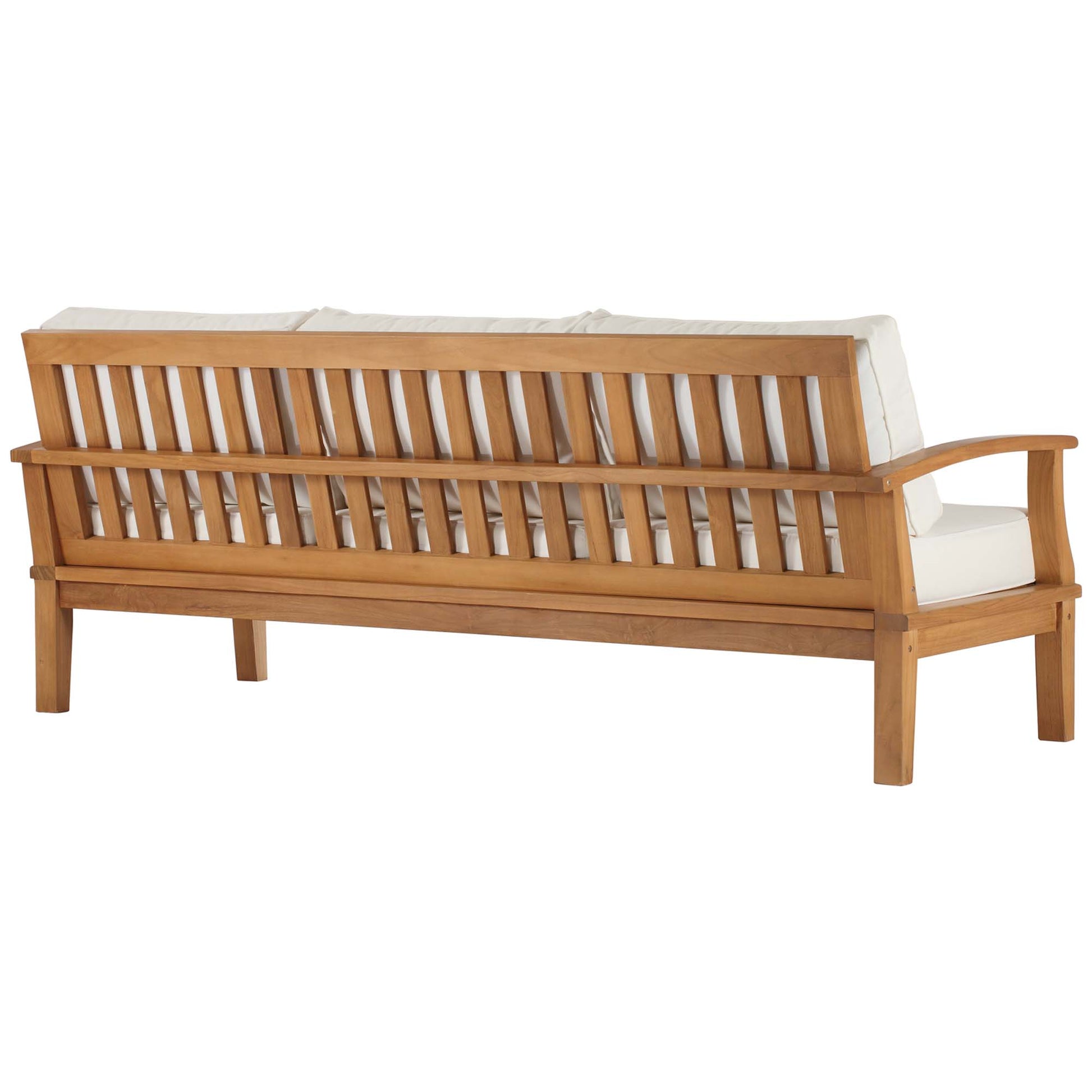 Marina Outdoor Patio Teak Sofa by Modway - Best Buy Furniture