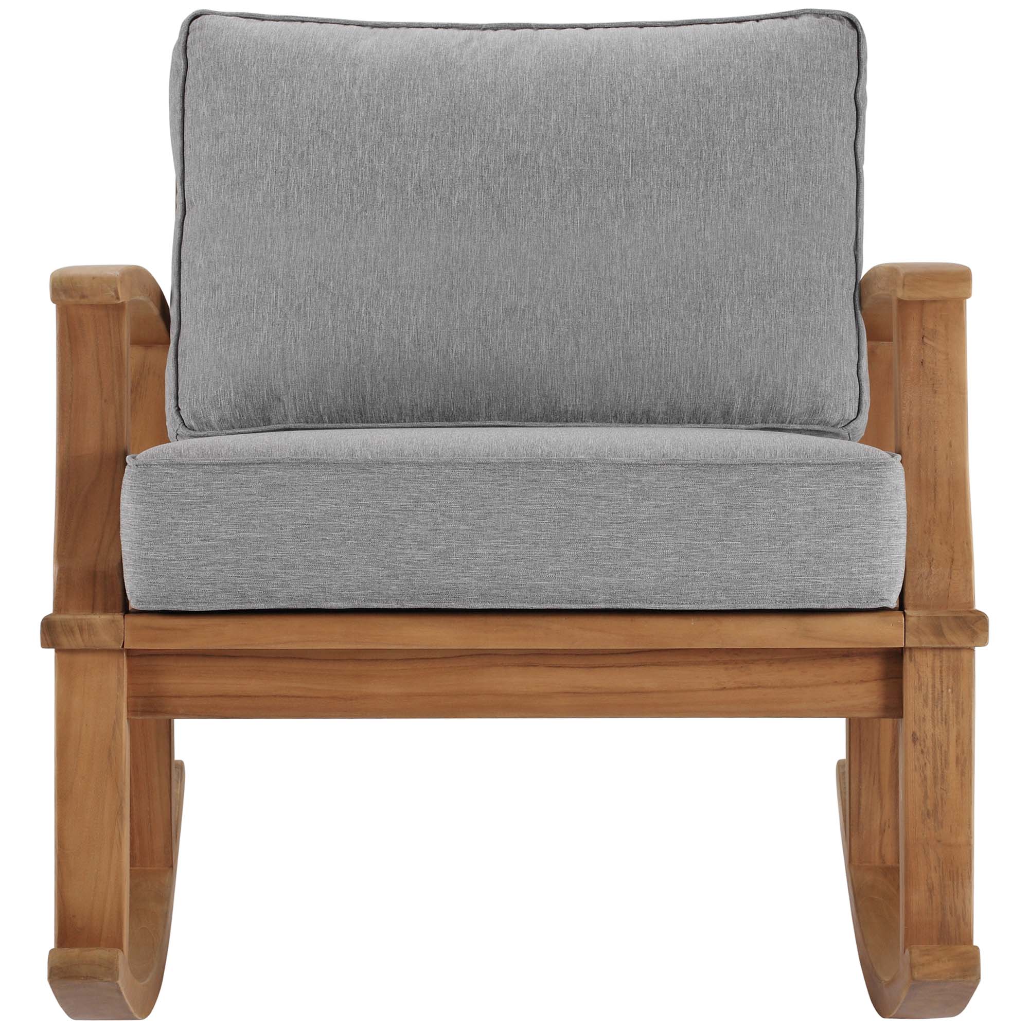 Marina Outdoor Patio Teak Rocking Chair by Modway - Best Buy Furniture
