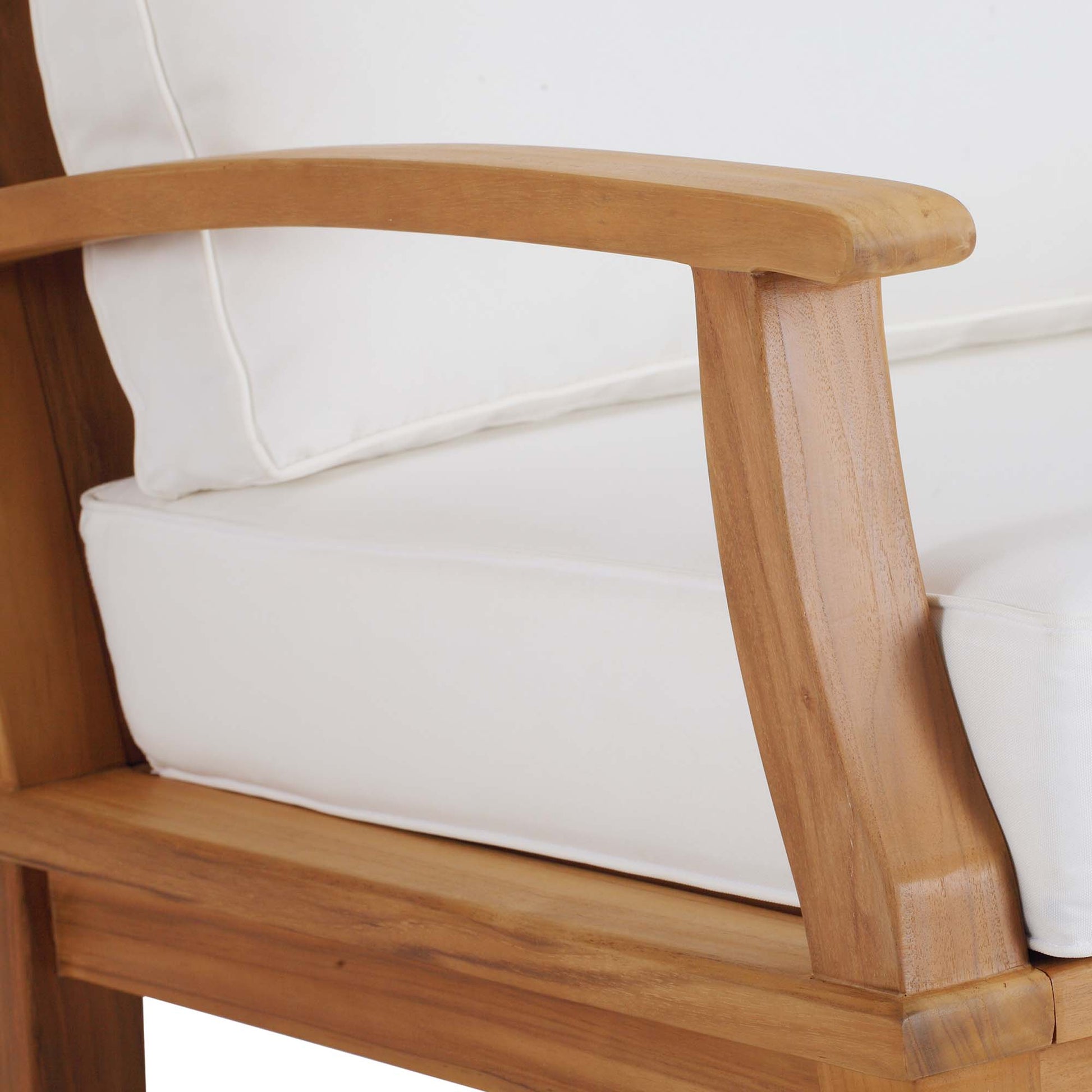 Marina Outdoor Patio Teak Rocking Chair by Modway - Best Buy Furniture