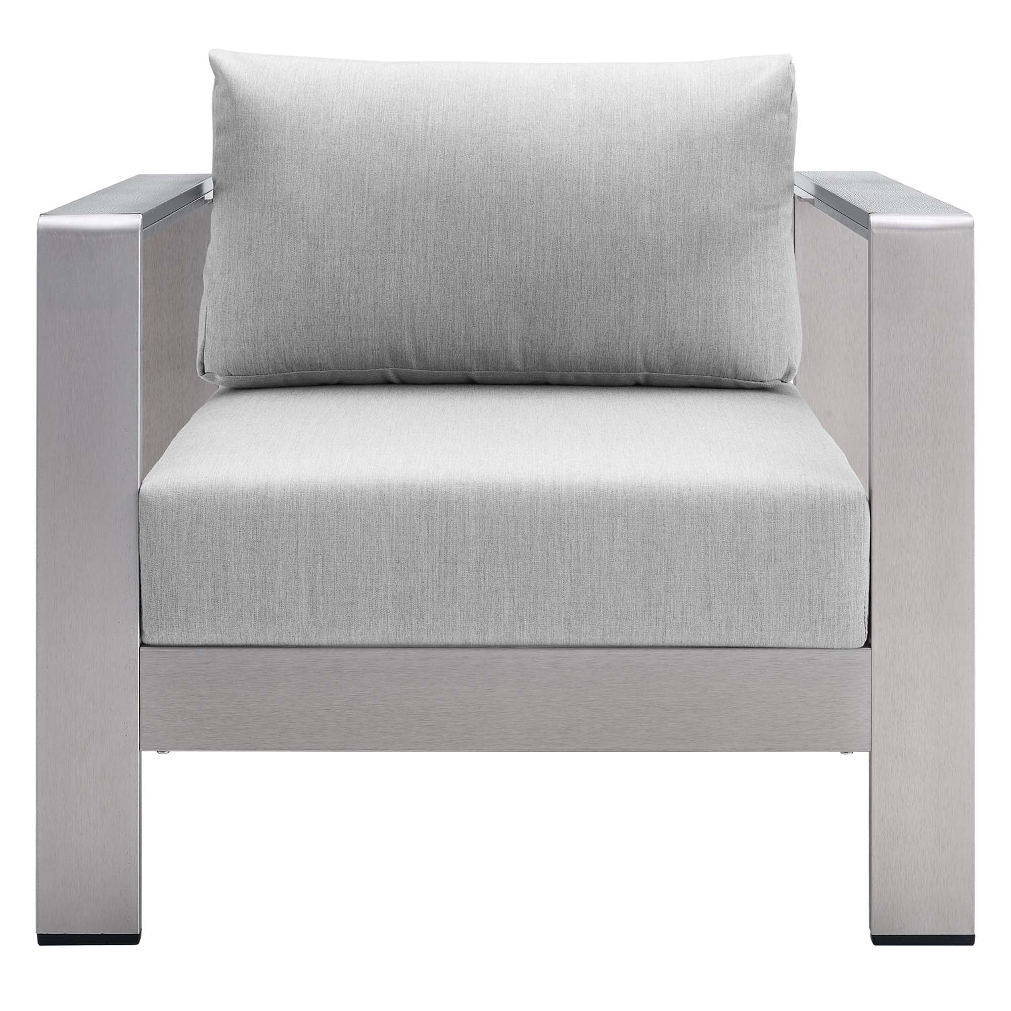 Shore Sunbrella� Fabric Aluminum Outdoor Patio Armchair by Modway