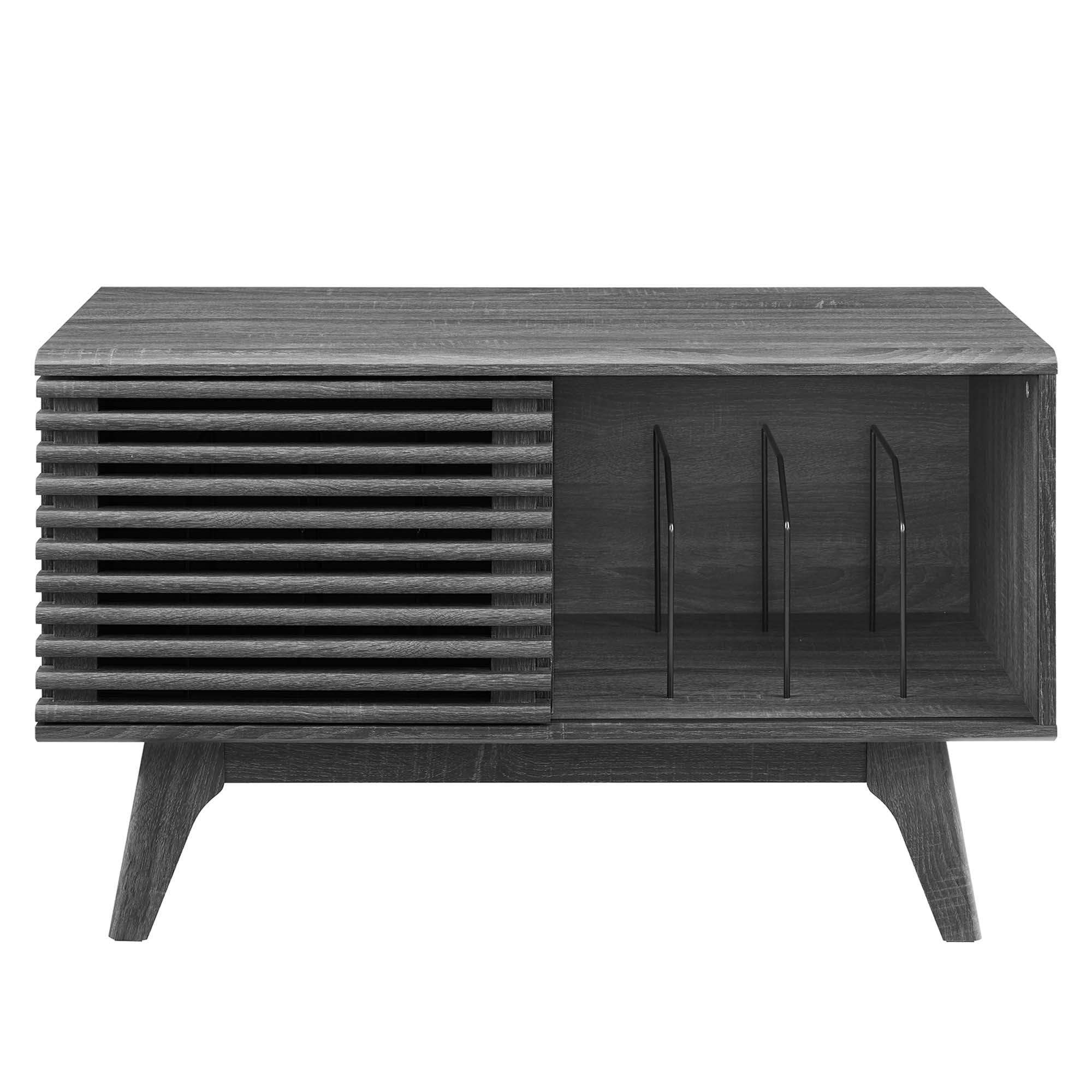 Render Vinyl Record Display Stand by Modway